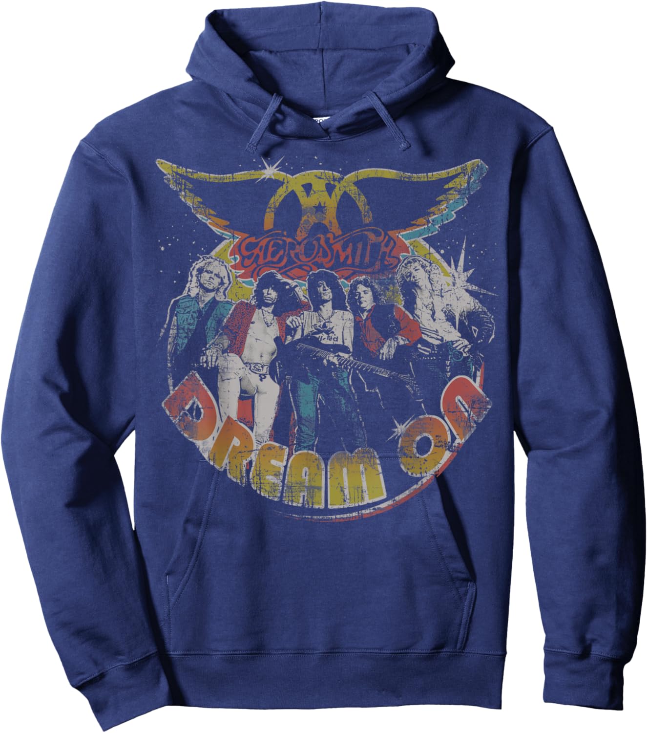 Aerosmith - Dream On Portrait Hoodie - Hoodie | Navy