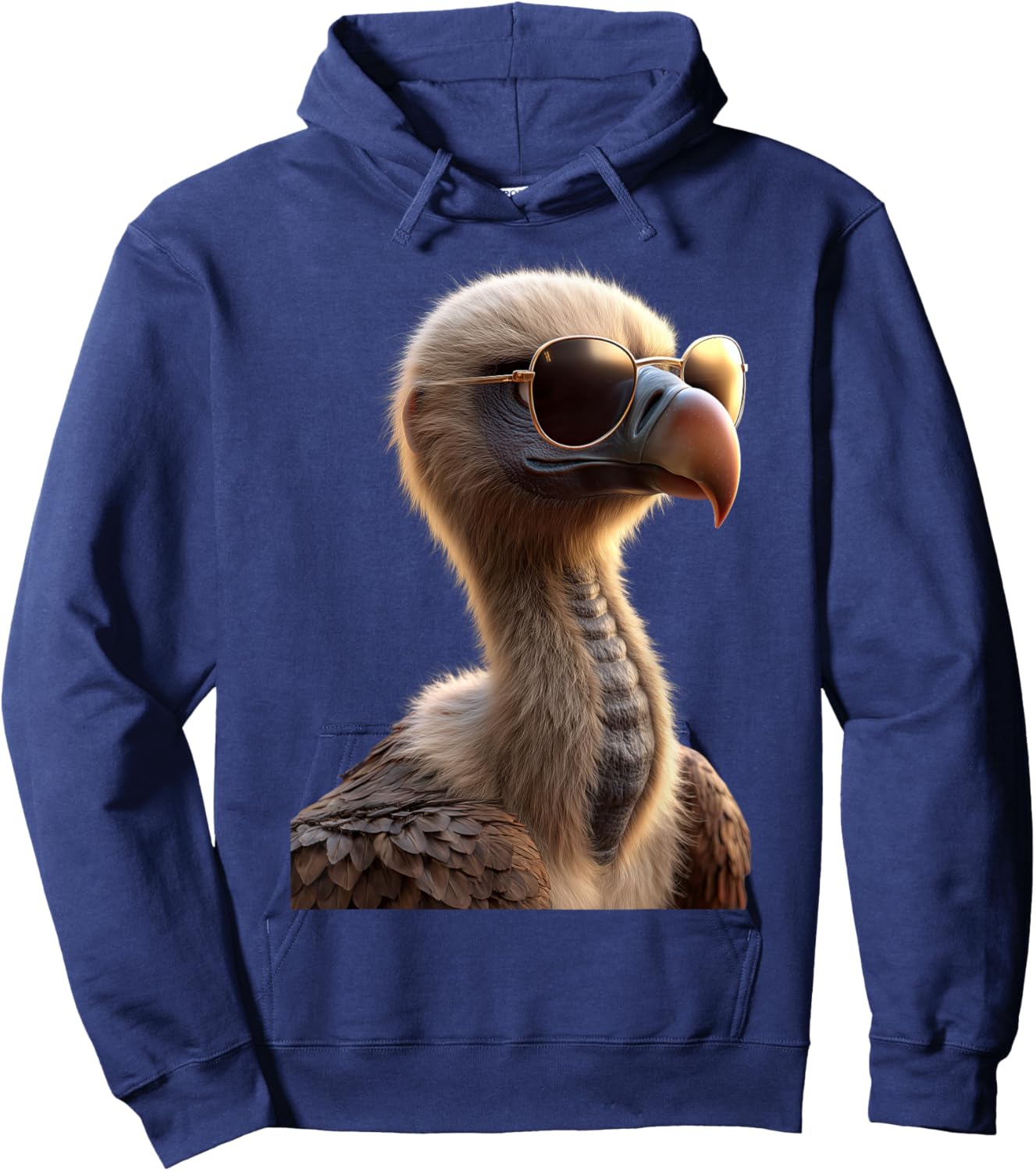 Geier Greifvogel Aasgeier Vulture Süßer Geier Hoodie - Hoodie | Navy