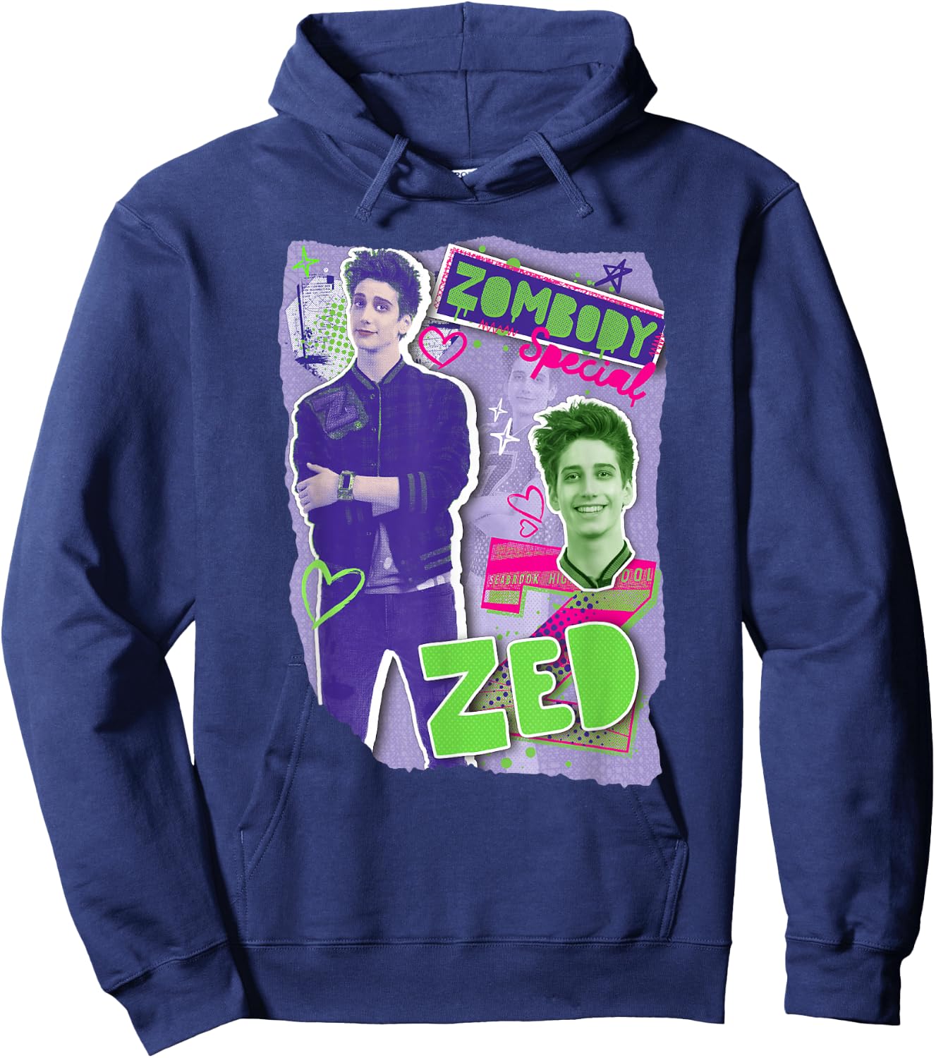 Disney Zombies 3 Zed Zombody Special Hoodie - Hoodie | Navy