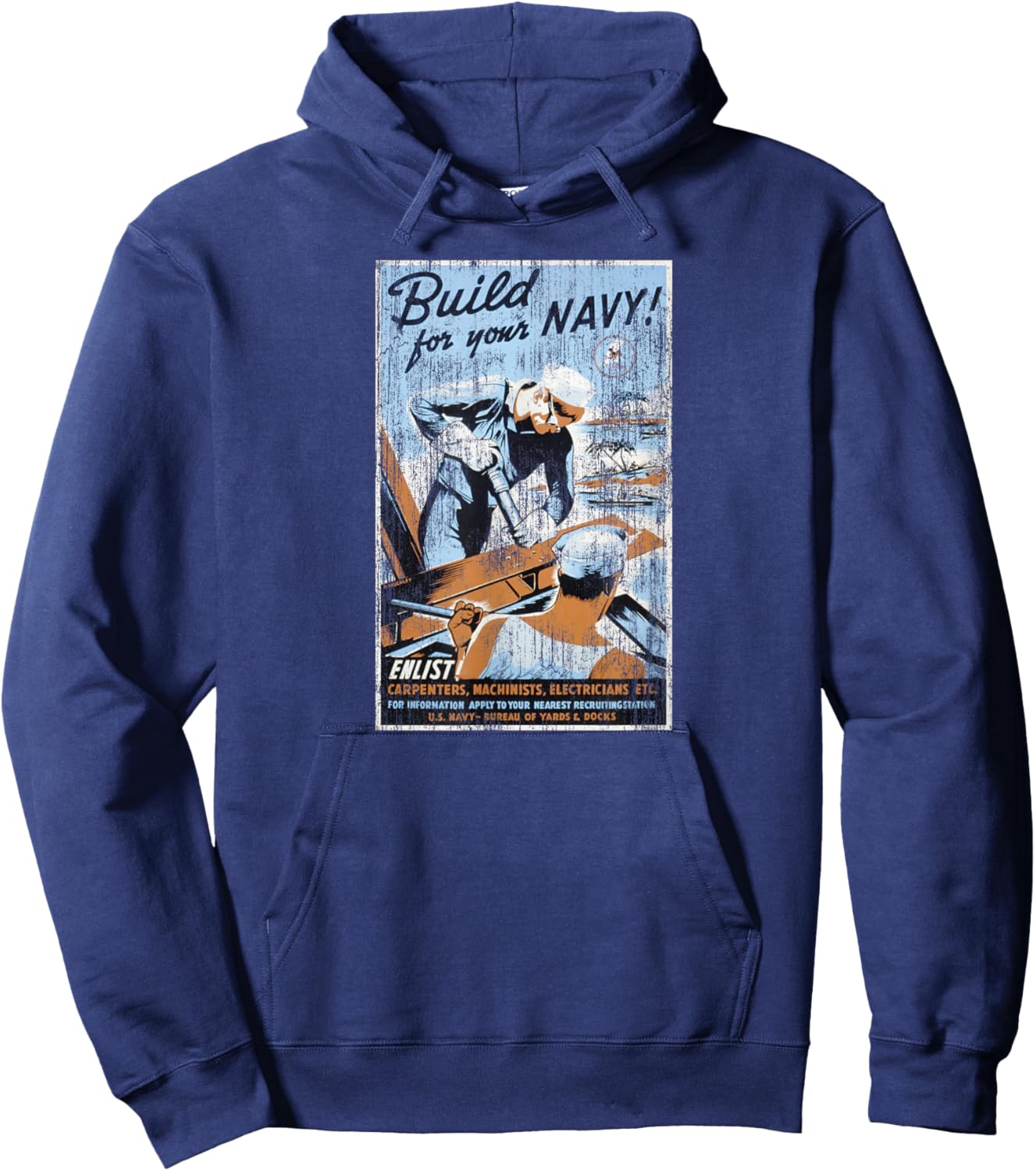 U.S. Navy Build Your U.S. Navy Hoodie - Hoodie | Navy