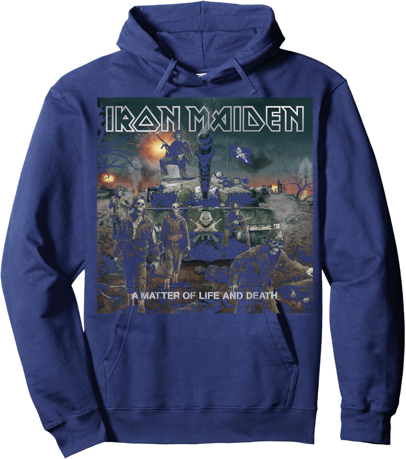 Iron Maiden A Matter Hoodie - Hoodie | Navy