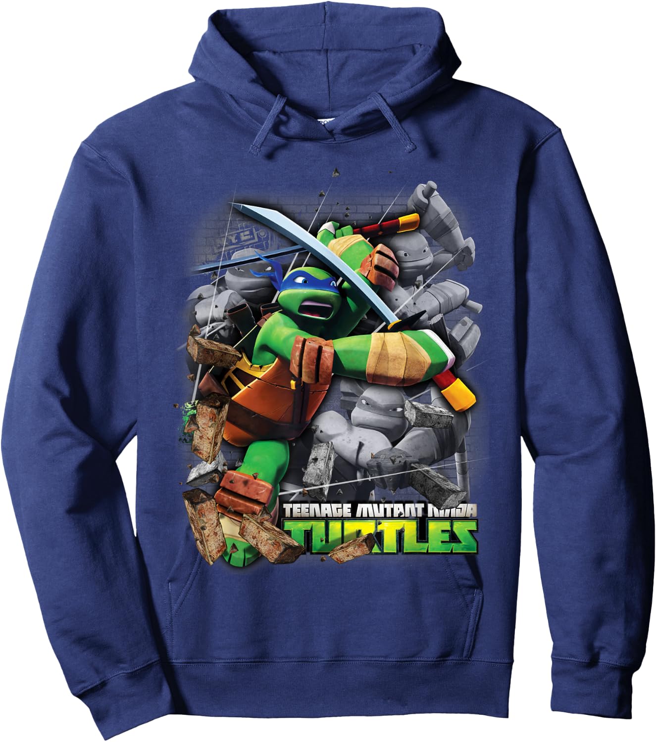 Ninja Turtles Leonardo TMNT Hoodie - Hoodie | Navy