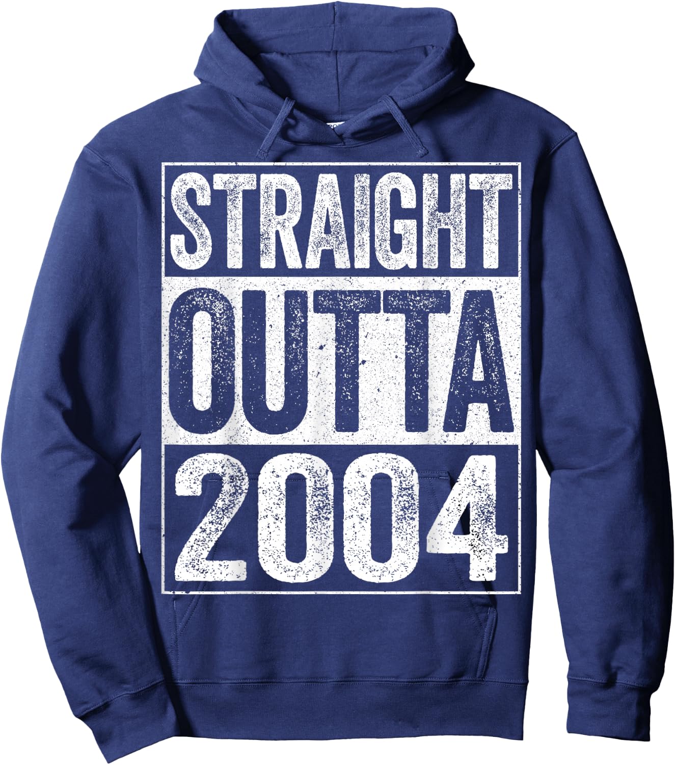 Straight Outta 2004 20th Birthday Shirt Hoodie - Hoodie | Navy