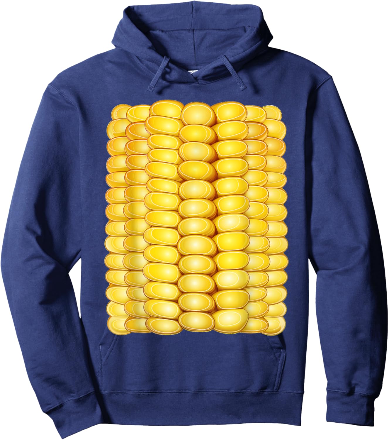 Corn on the Cob Corn Cob Harvest Farm Food Hoodie - Hoodie | Navy