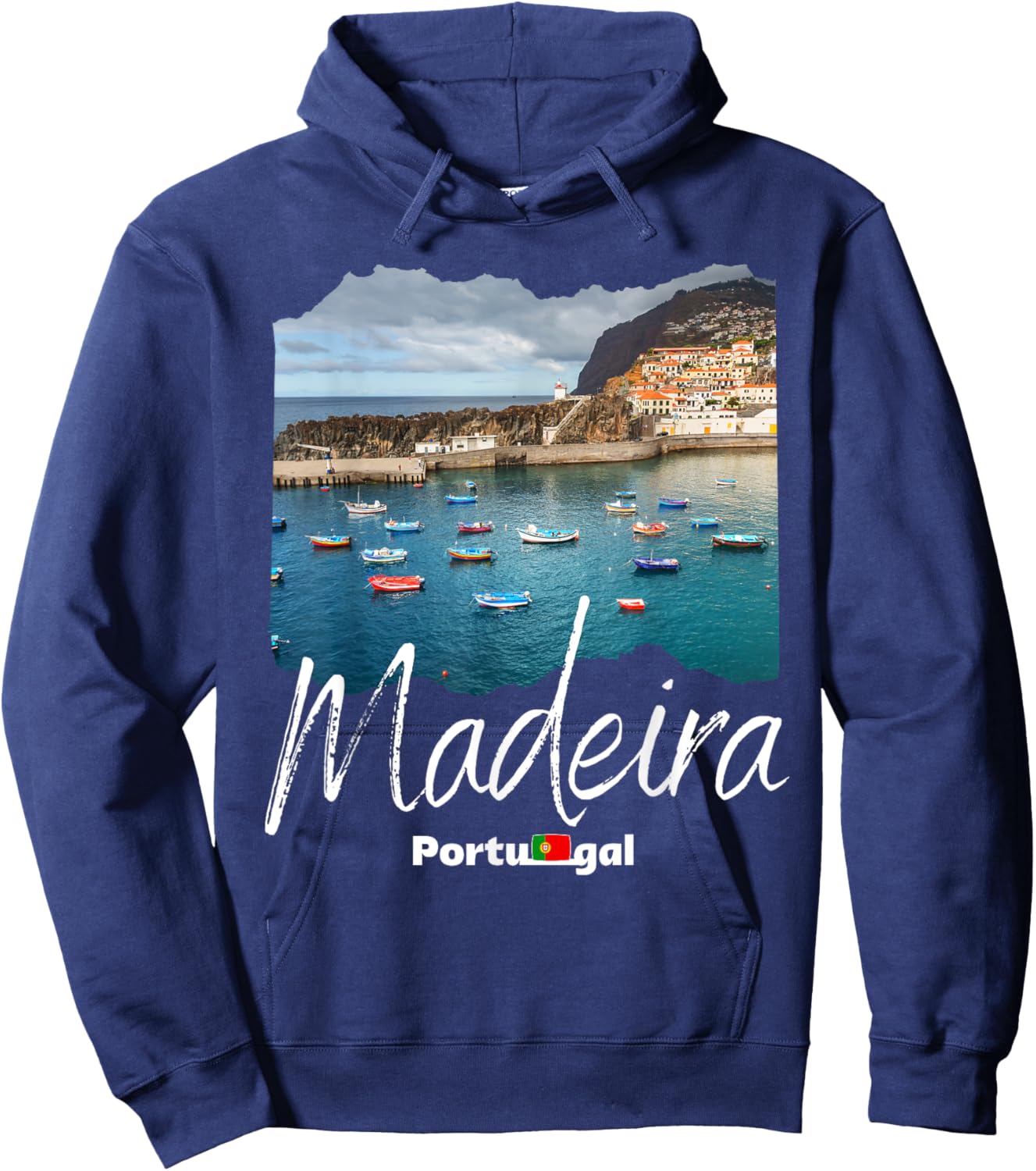 Madeira Souvenir Madeira Portugal Hoodie - Hoodie | Navy