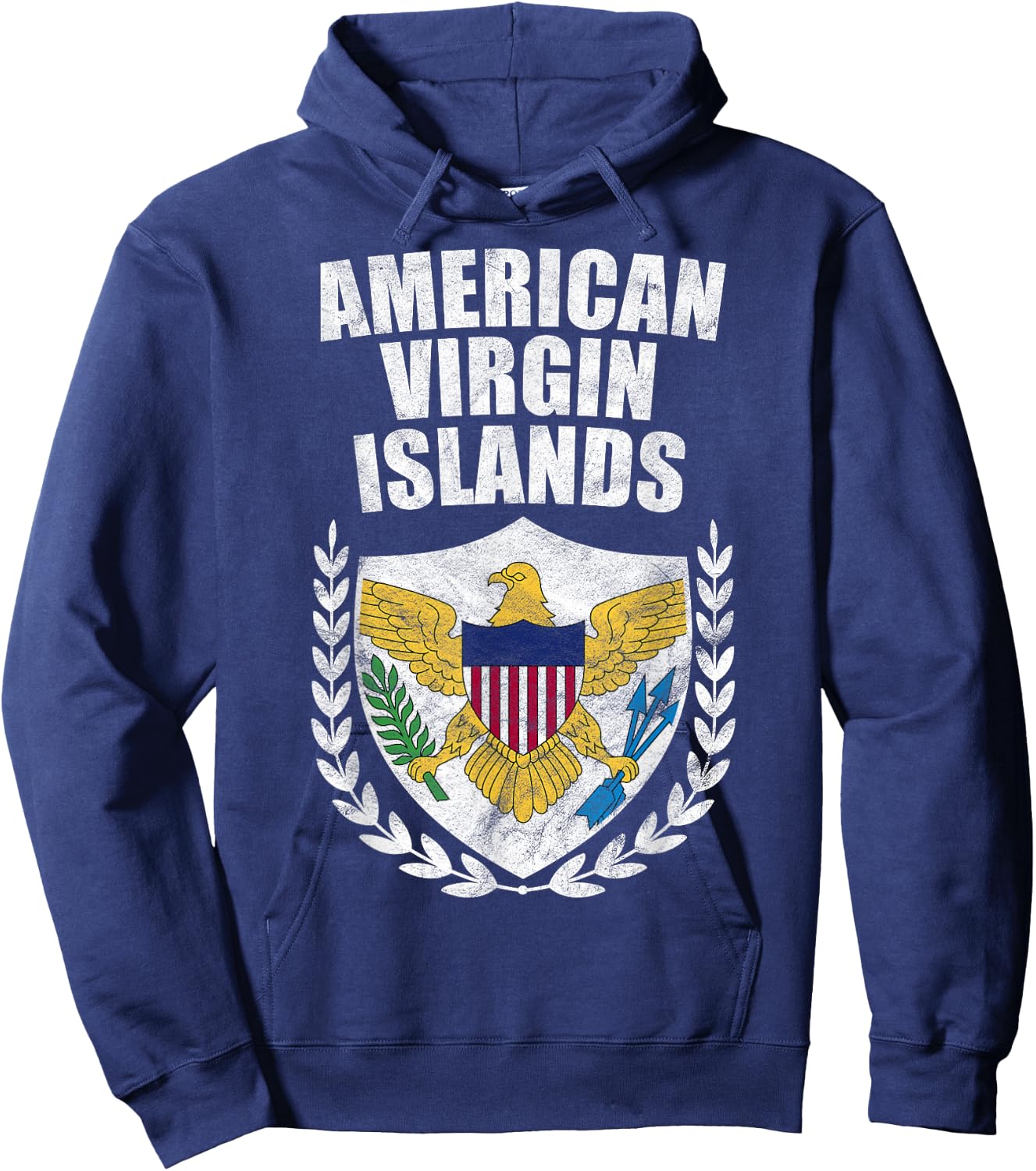 American Virgin Islands Hoodie - Hoodie | Navy