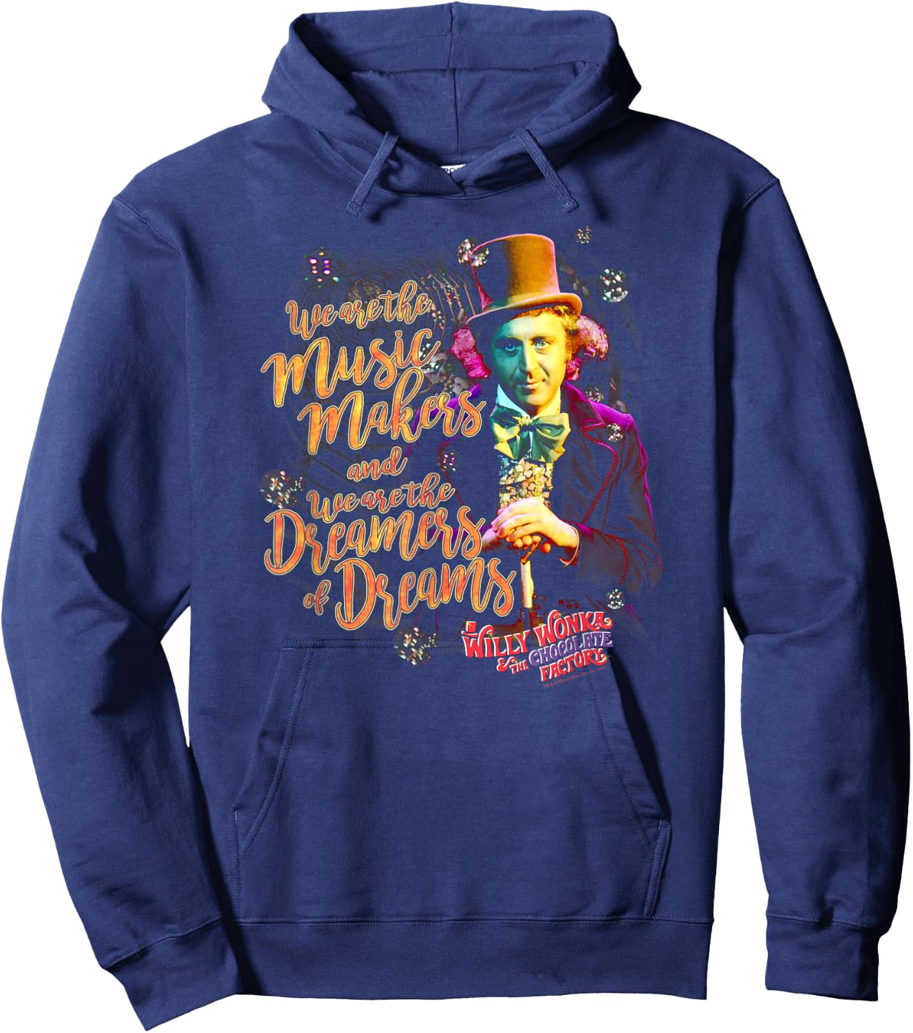 Willy Wonka Music Makers Hoodie - Hoodie | Navy