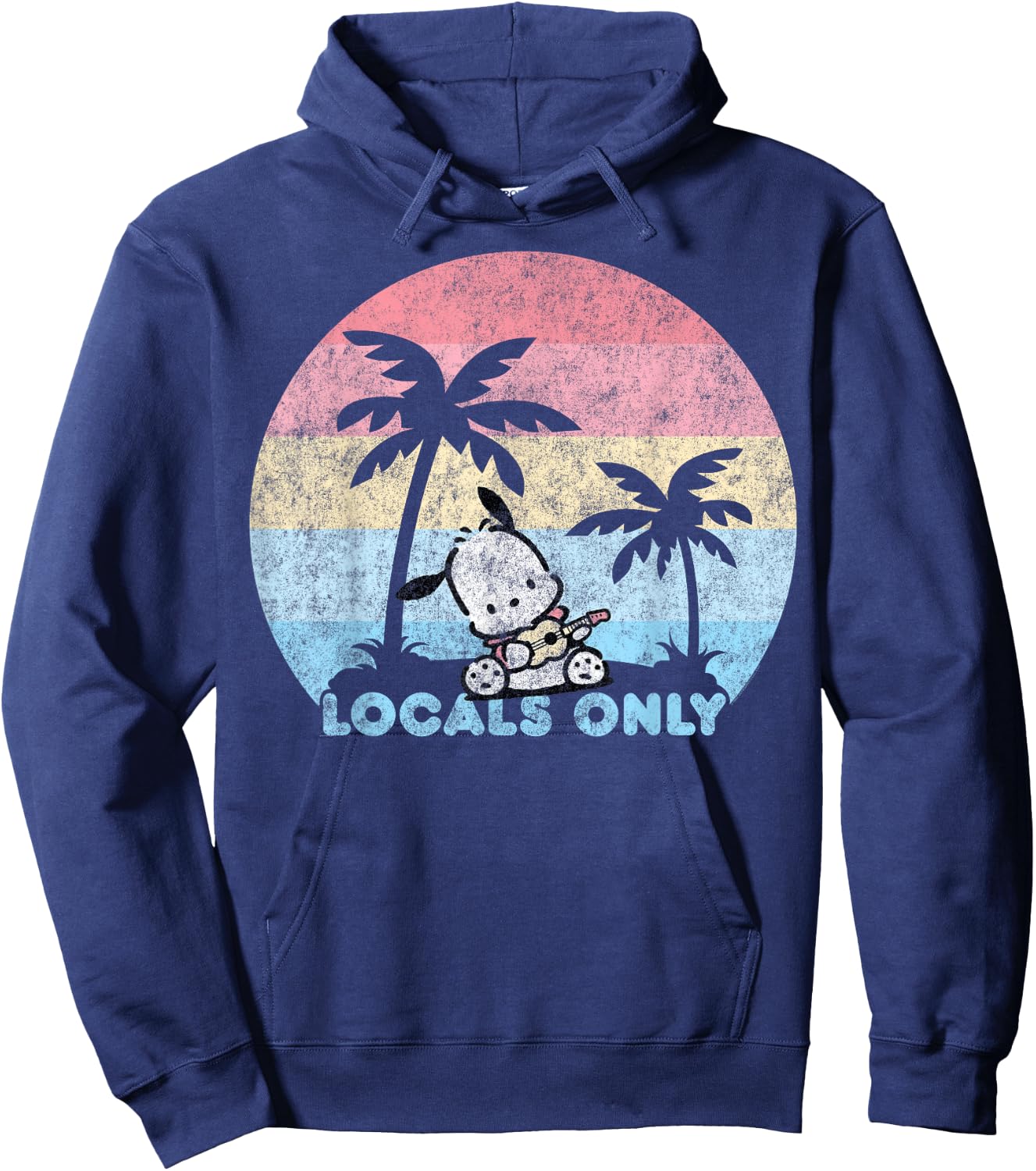 Pochacco Locals Only Hoodie - Hoodie | Navy