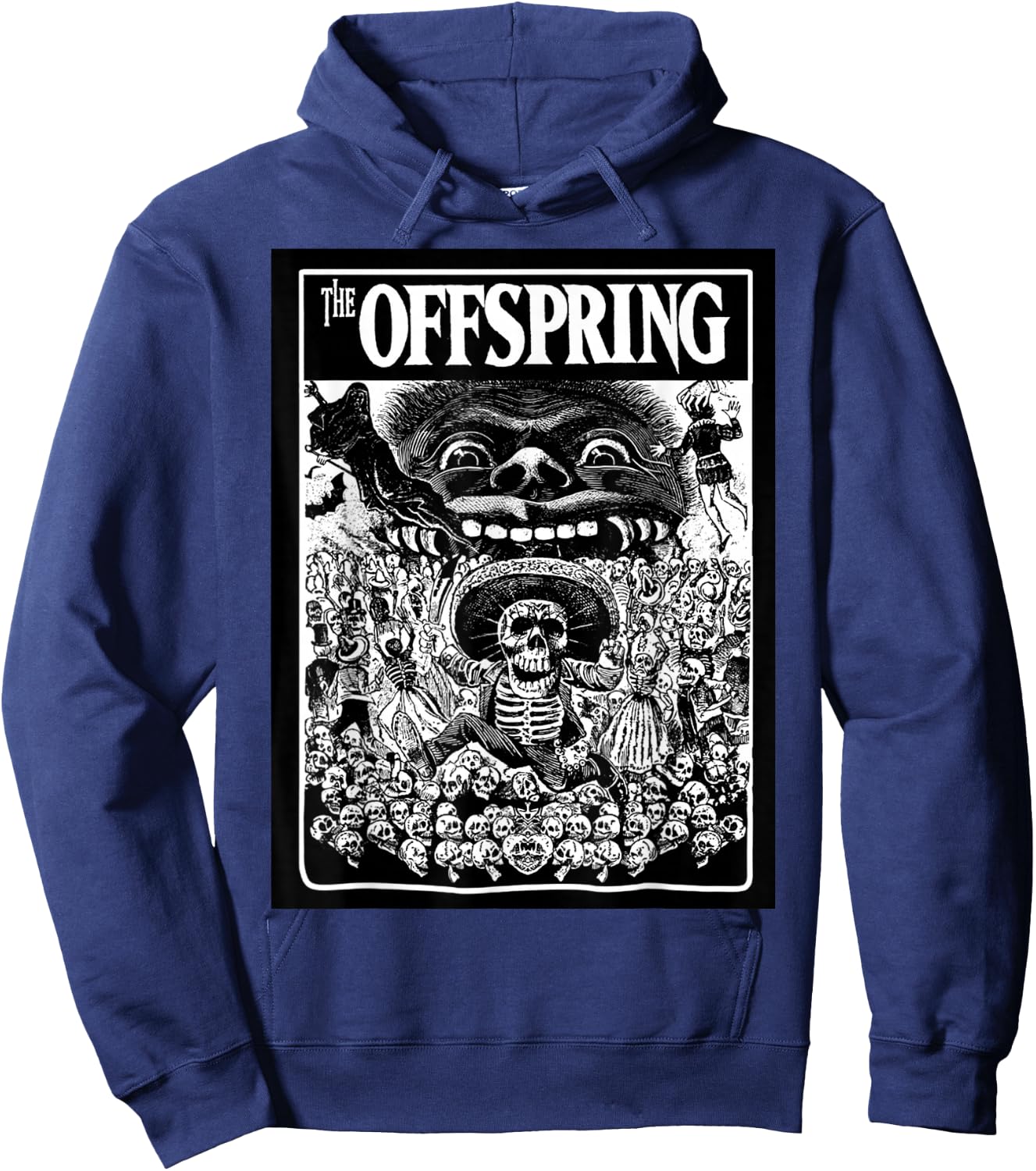 The Offspring Official Crowd Logo Hoodie - Hoodie | Navy