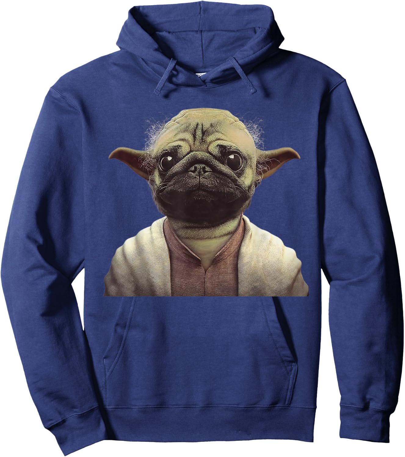 Pugoda Star Alien Pug Dog Great Gift Women Kids Hoodie - Hoodie | Navy