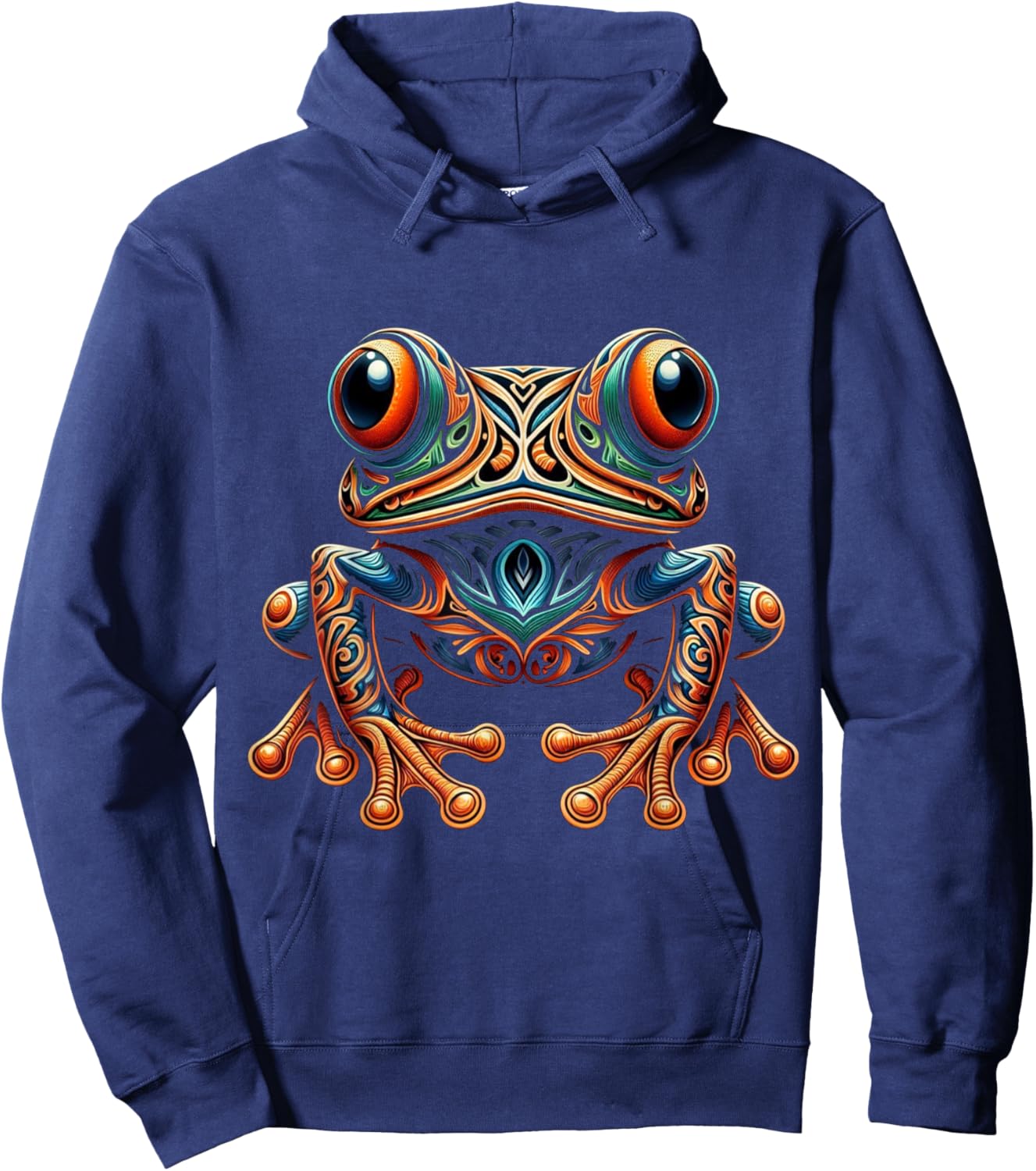 Coqui The Charming Puerto Rican Symbol Hoodie - Hoodie | Navy