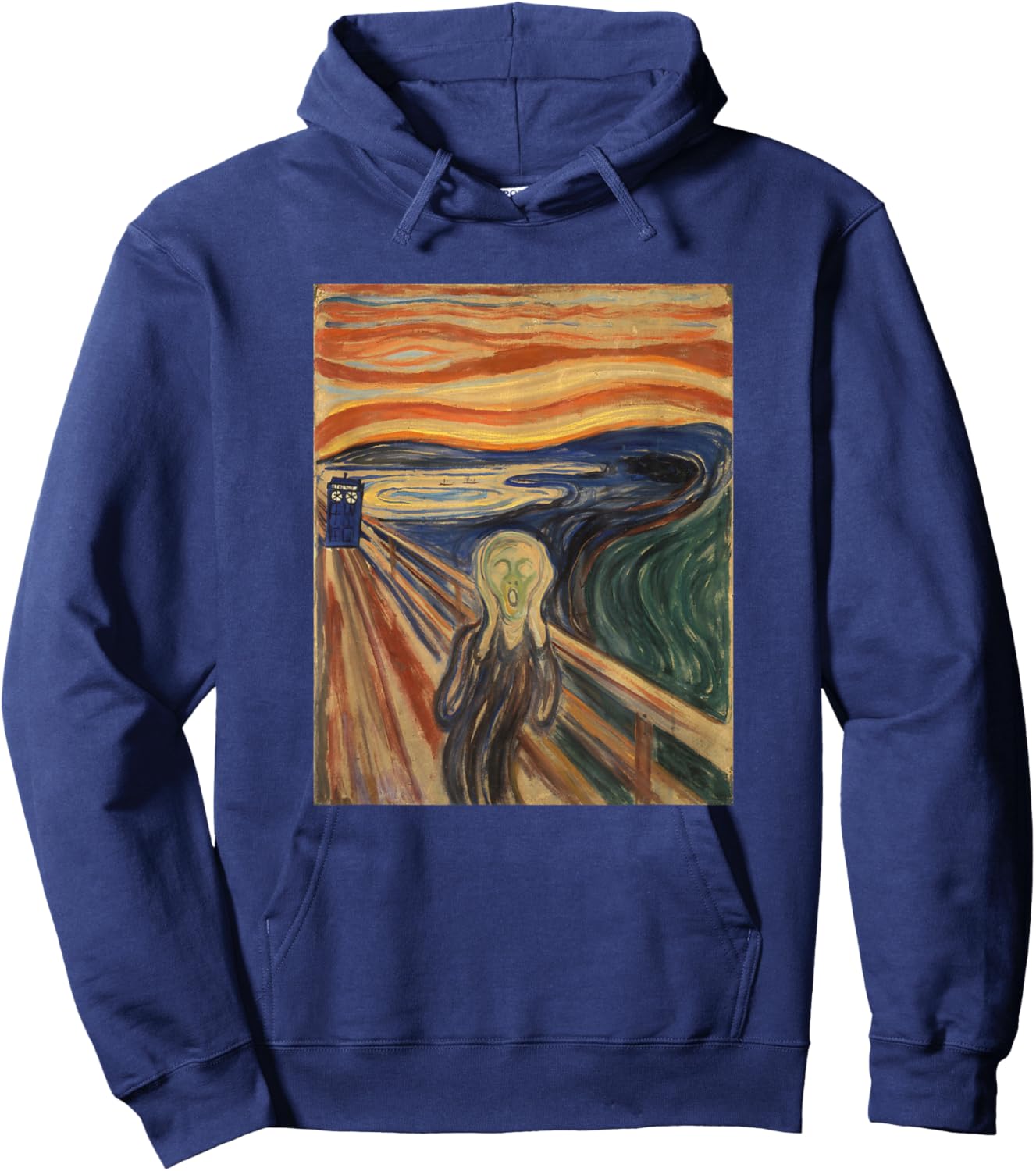 The Scream Doctor Visit Hoodie - Hoodie | Navy