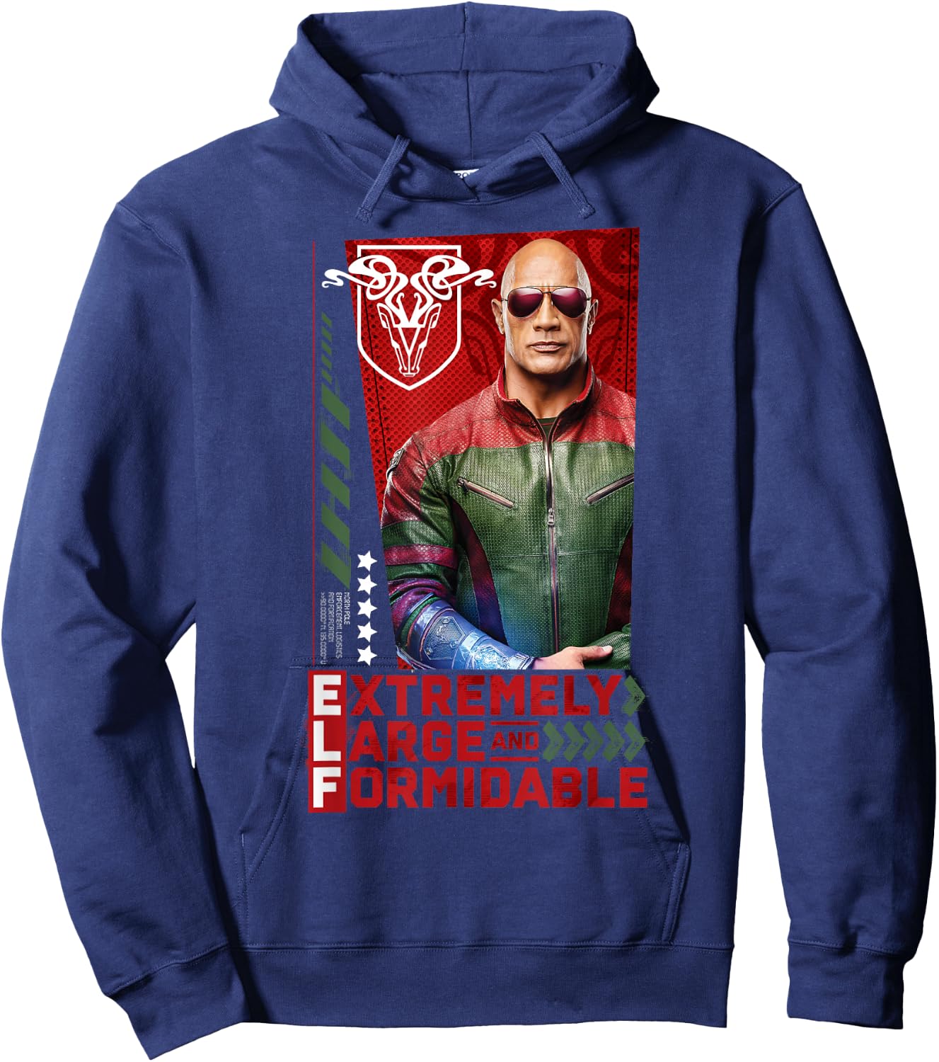 Red One - Extremely Large and Formidable Hoodie - Hoodie | Navy