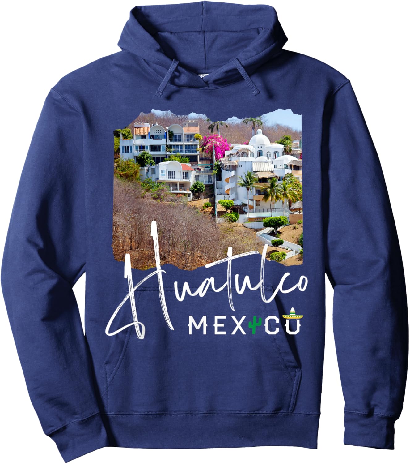 Huatulco Mexico Souvenir / Huatulco Hoodie - Hoodie | Navy