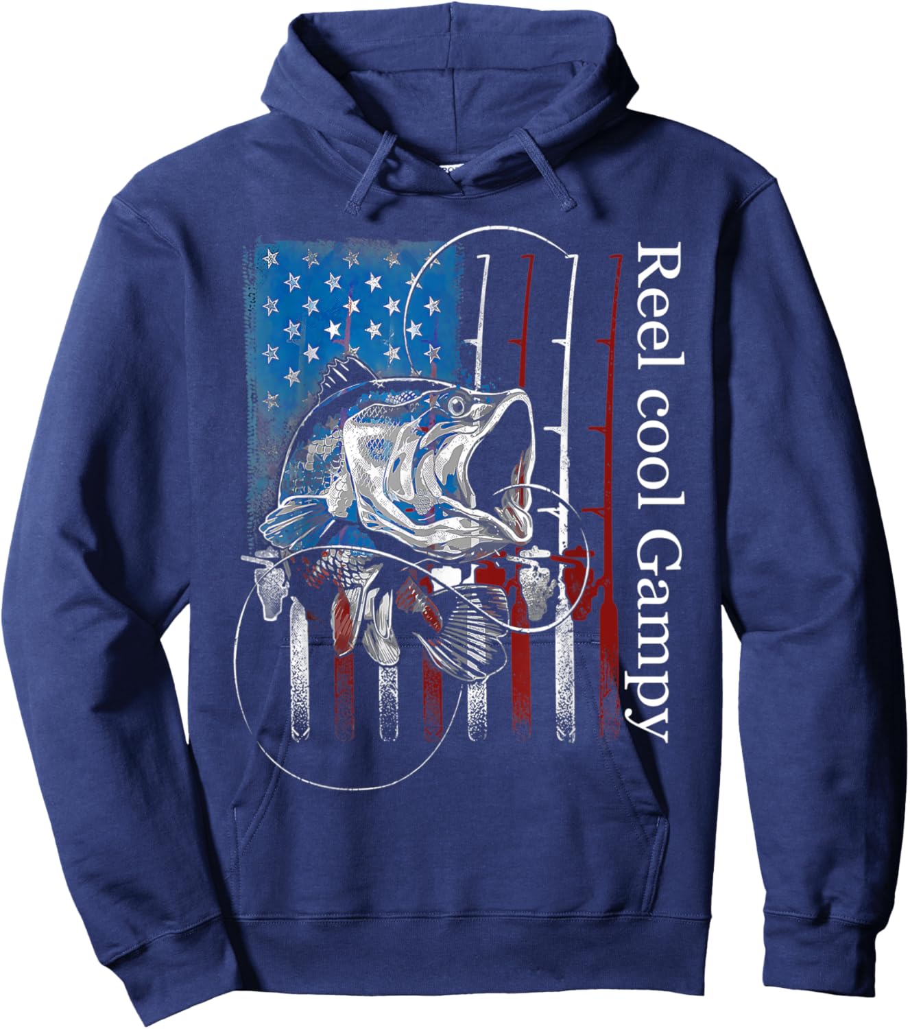 Reel cool Reel cool Gampy Hoodie - Hoodie | Navy