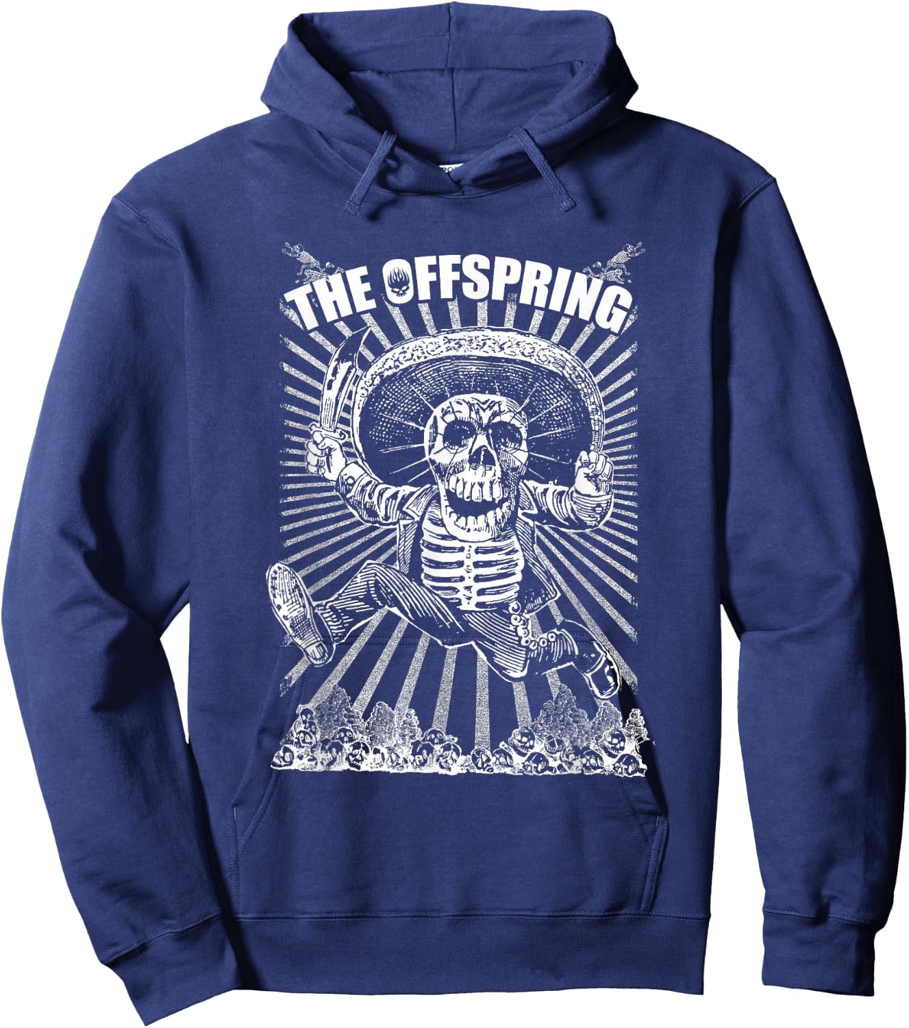 The Offspring Official Jump Logo Hoodie - Hoodie | Navy