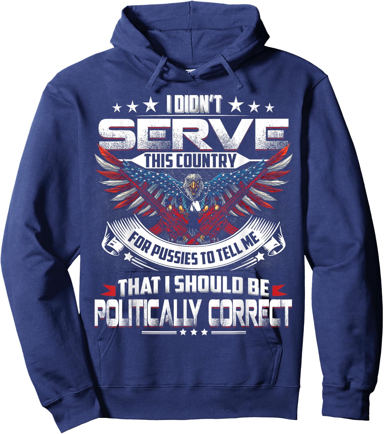 I Didnt Serve This Country Veteran Gift Hoodie - Hoodie | Navy