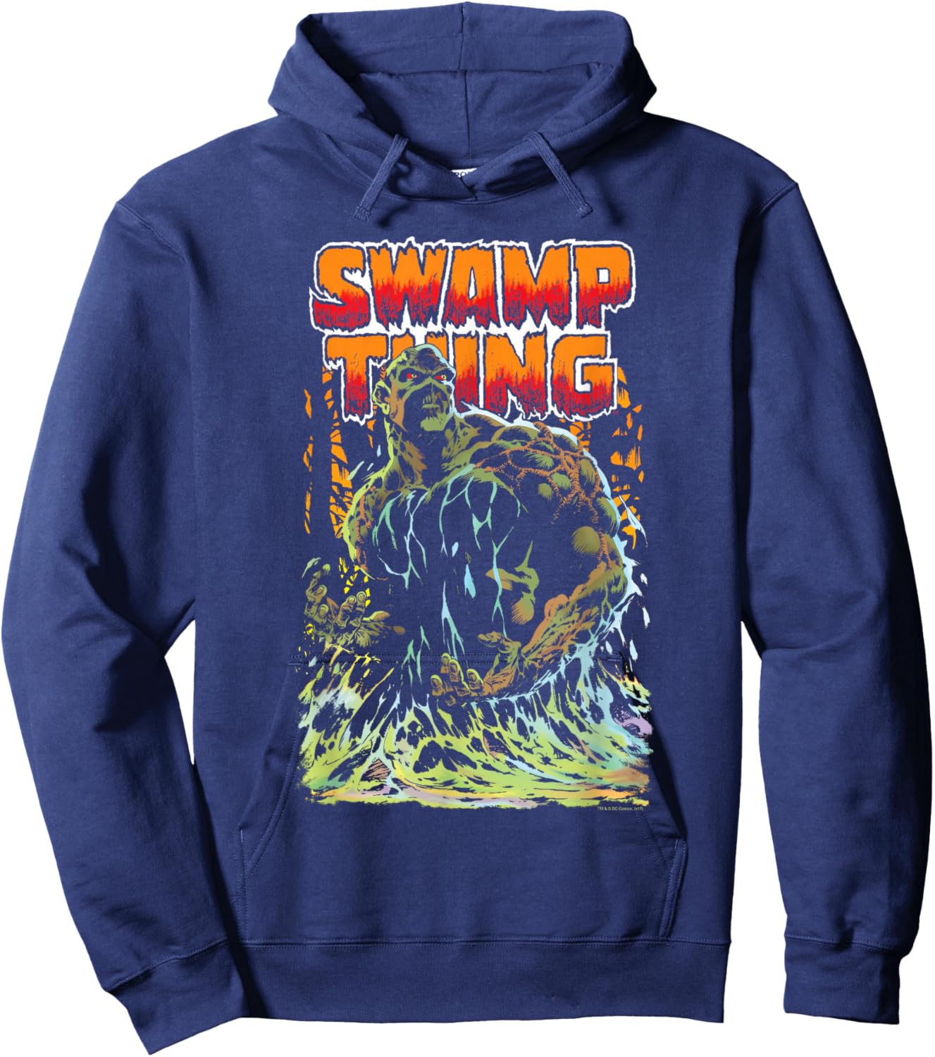 Justice League Swamp Thing Hoodie - Hoodie | Navy