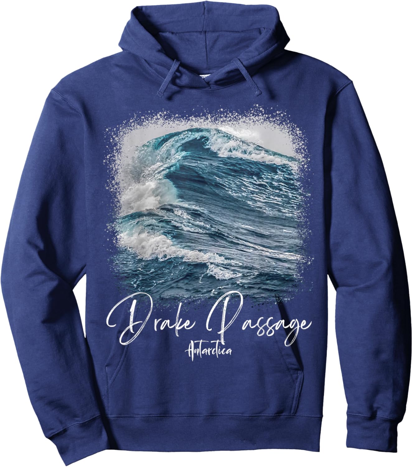 Drake Passage Antarctica Hoodie - Hoodie | Navy