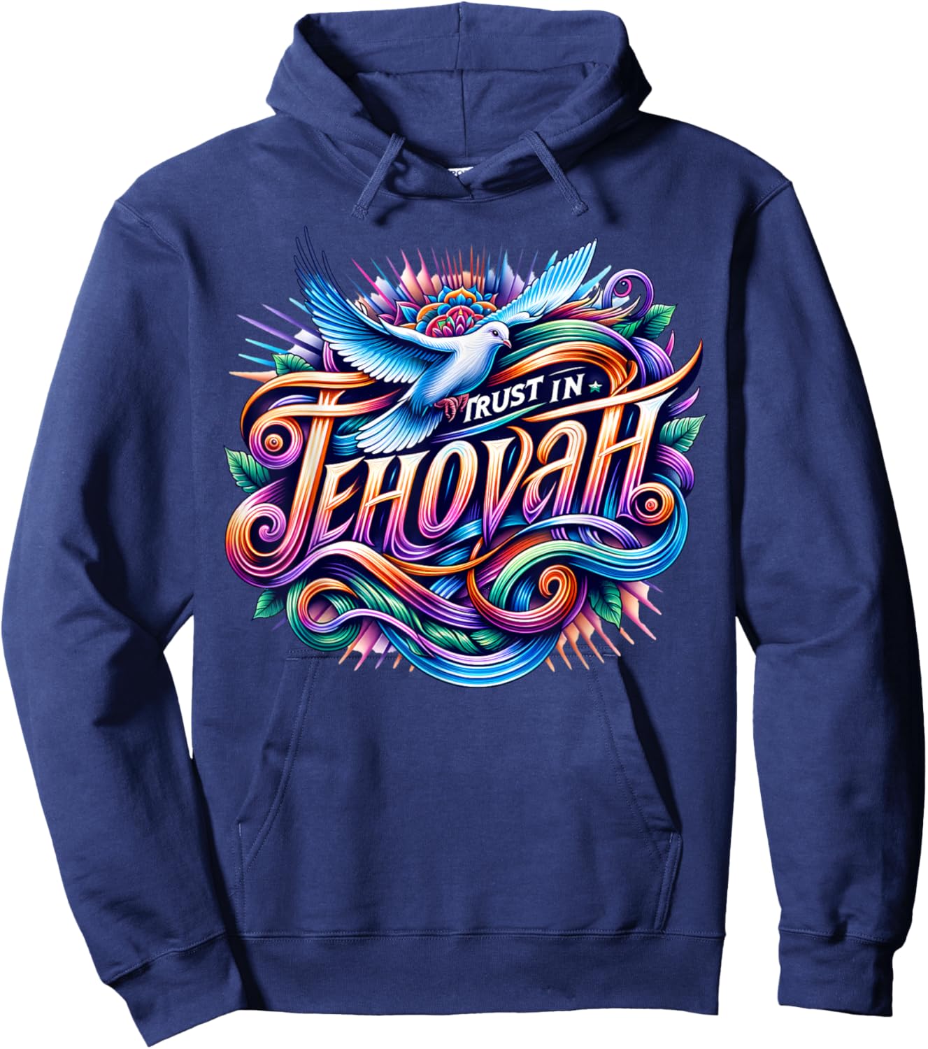 Jehovah's Witness Trust In Jehovah JW ORG JW Hoodie - Hoodie | Navy