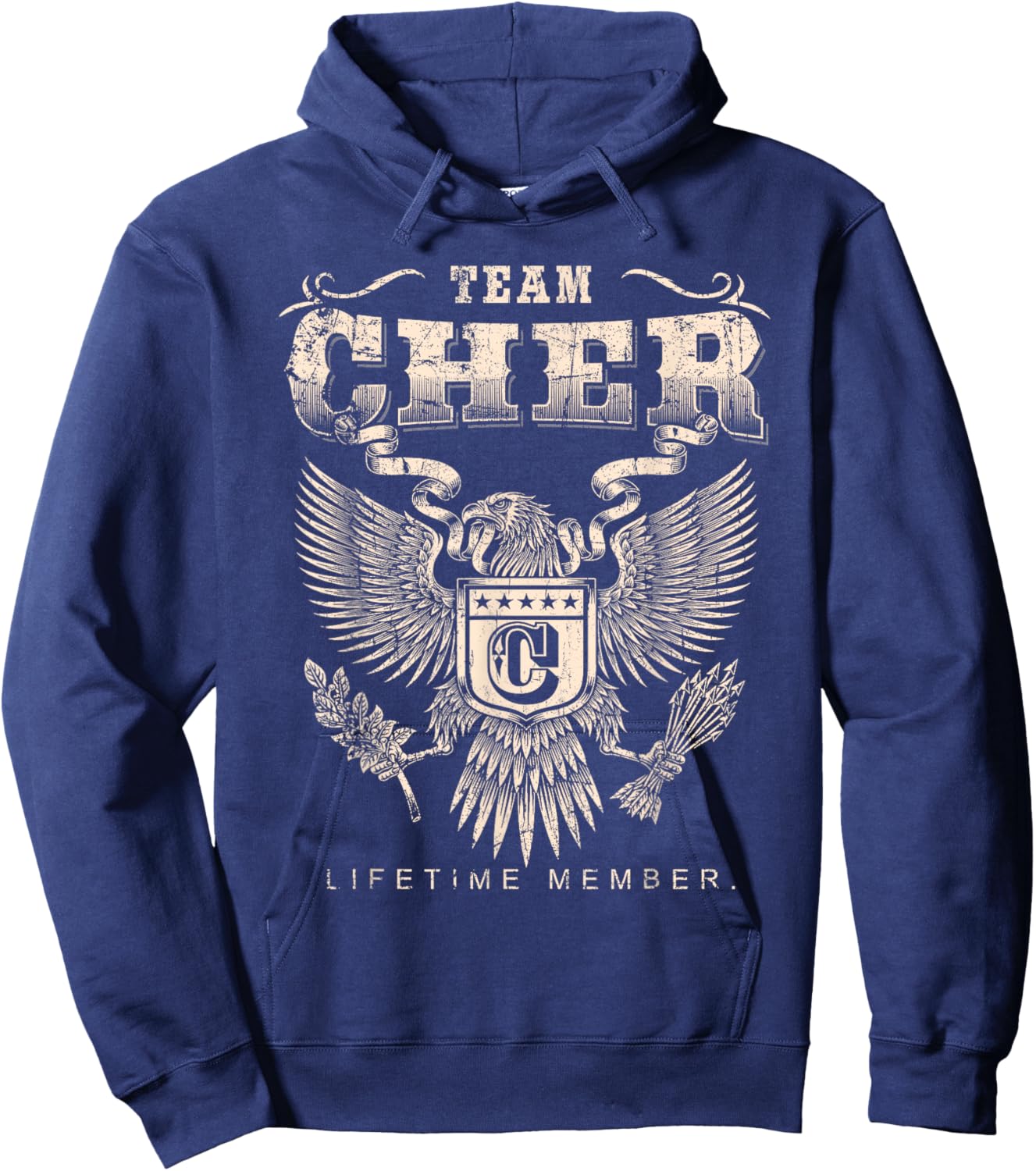 Team Cher Lifetime Member - Cher Name Hoodie - Hoodie | Navy