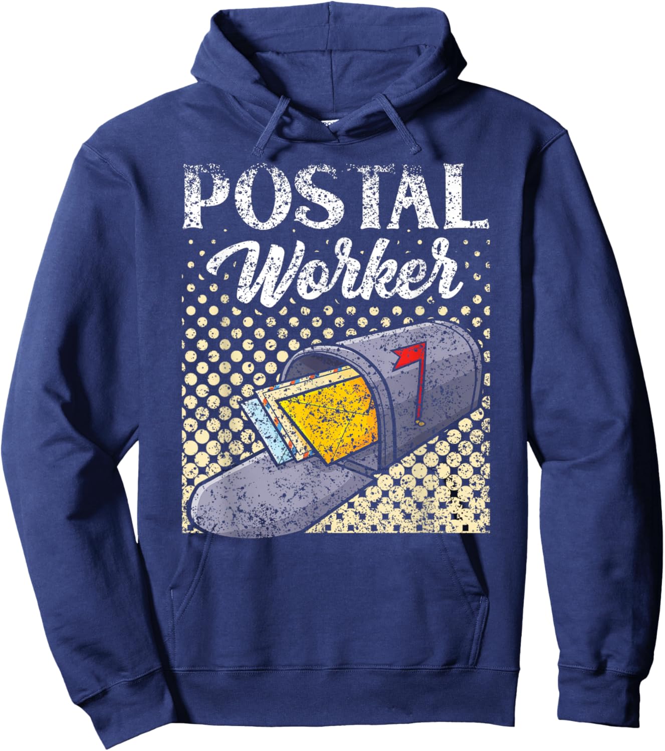 Postal Worker Mailman Mail Postman Courier Hoodie - Hoodie | Navy