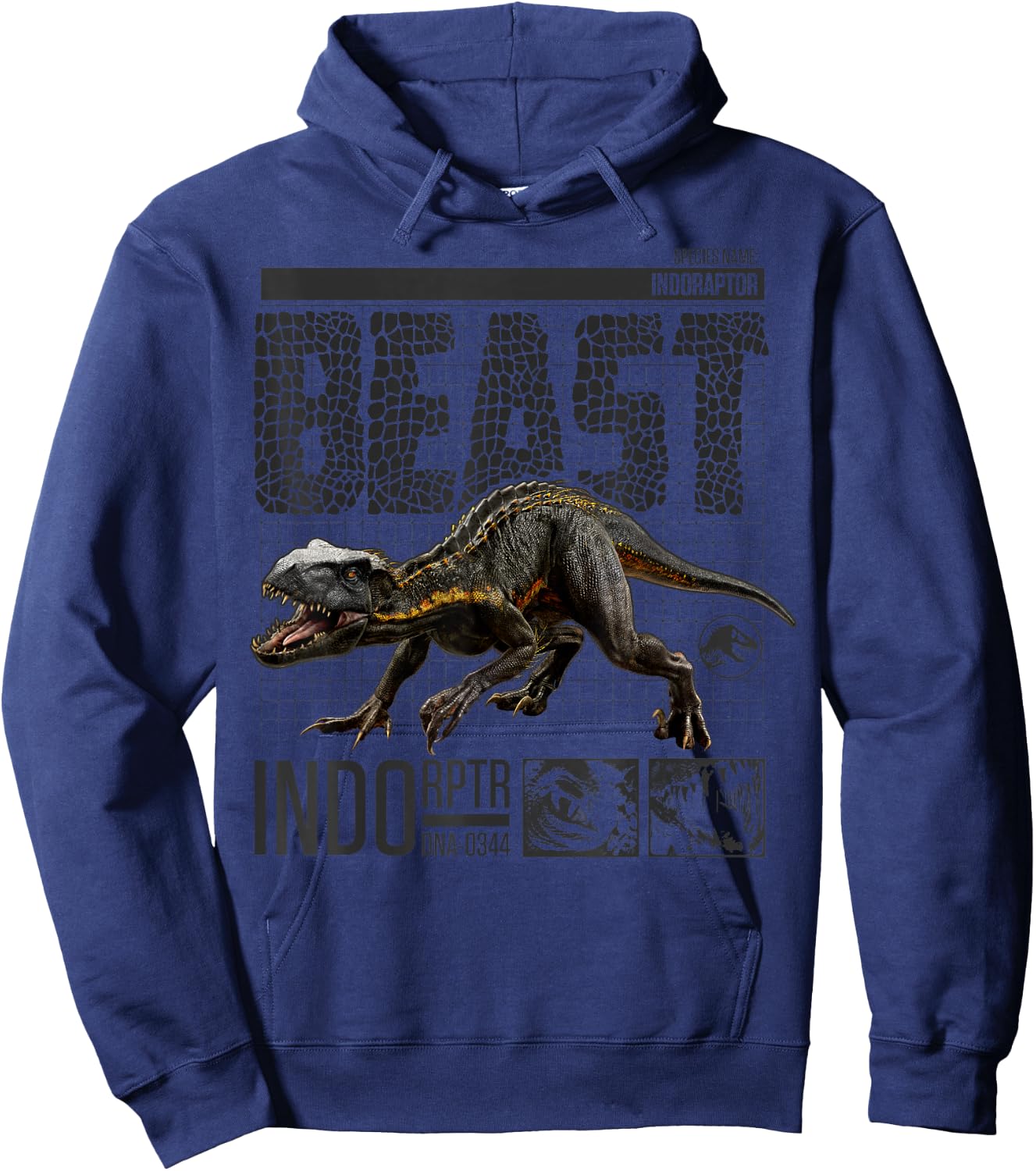 Jurassic World: Fallen Kingdom Indoraptor Beast Hoodie - Hoodie | Navy