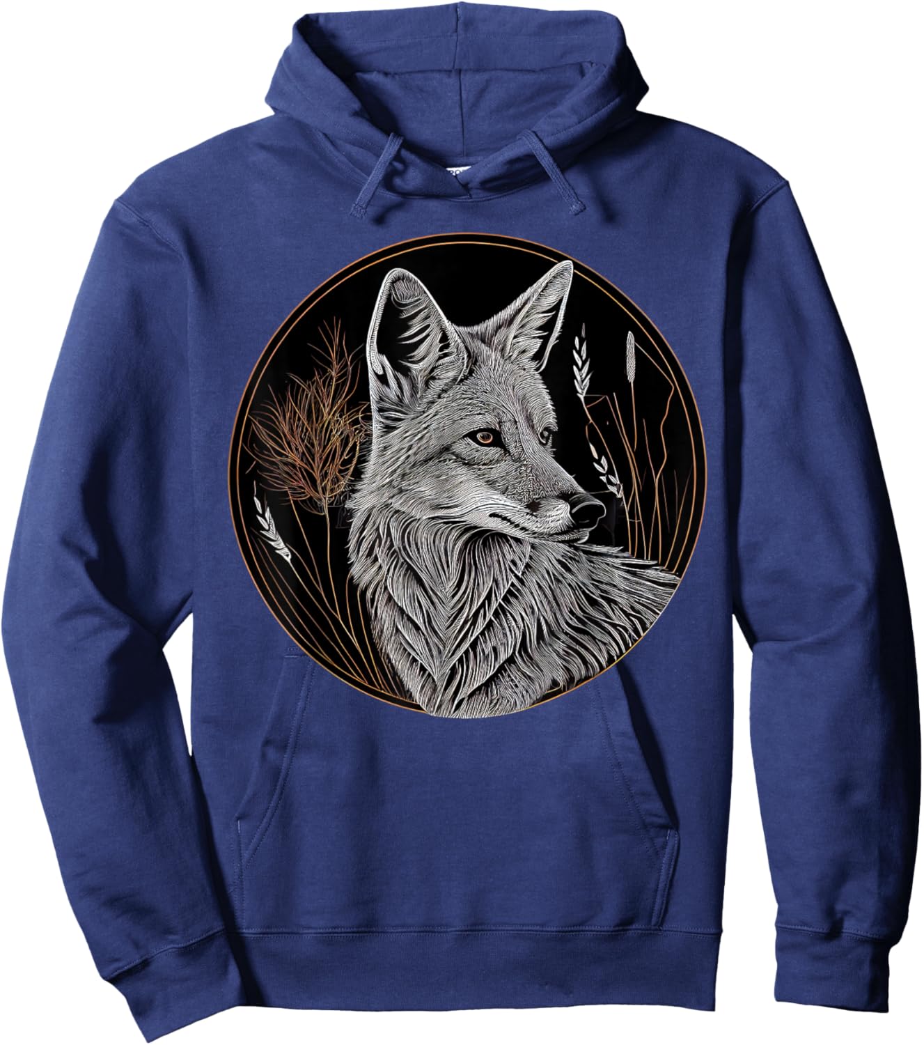 Coyote Animal Lover Wildlife Coyotes Hoodie - Hoodie | Navy