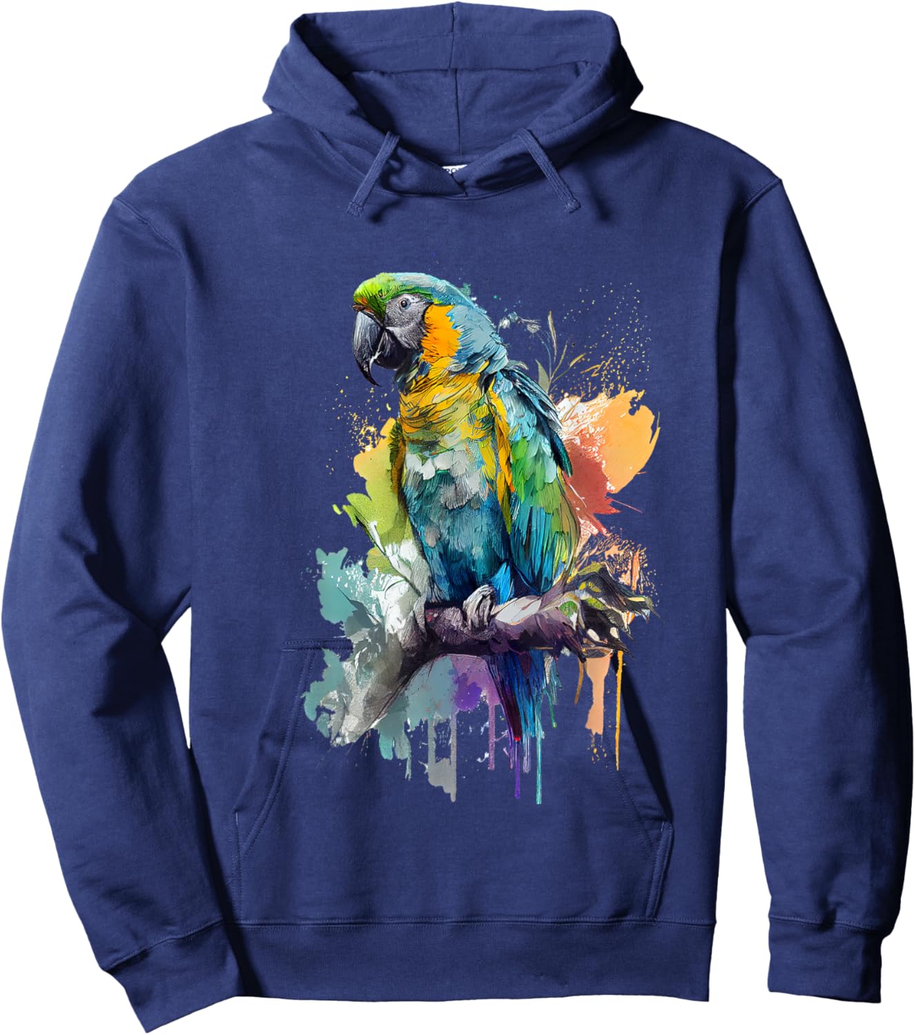 Parrot Hoodie - Hoodie | Navy