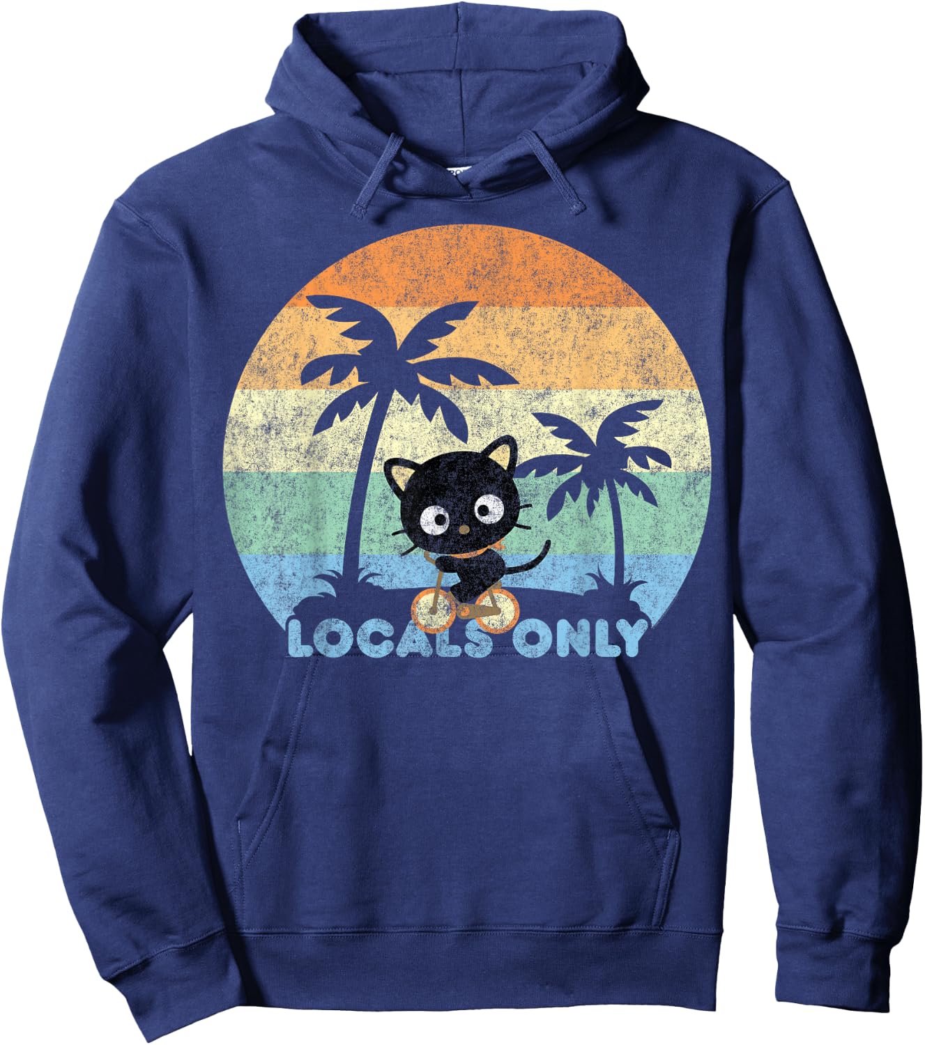 Chococat Locals Only Hoodie - Hoodie | Navy