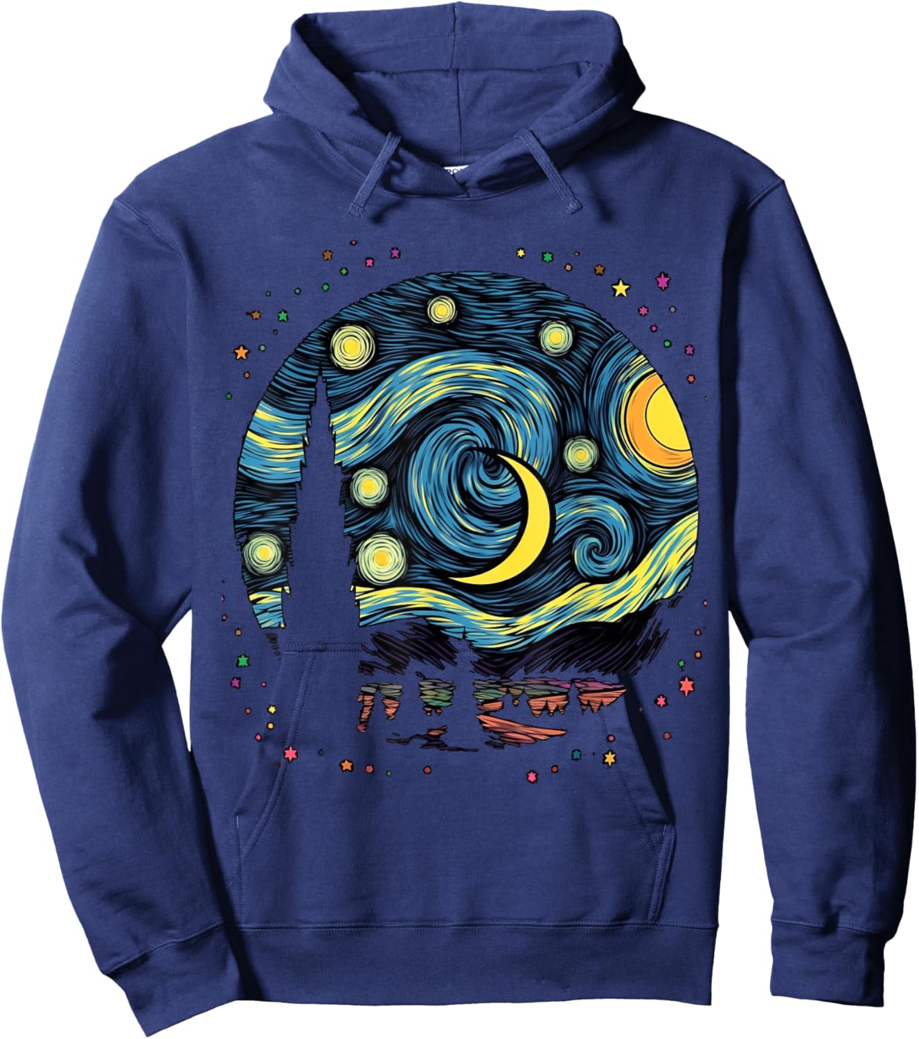 Galaxy Whispers Hoodie - Hoodie | Navy