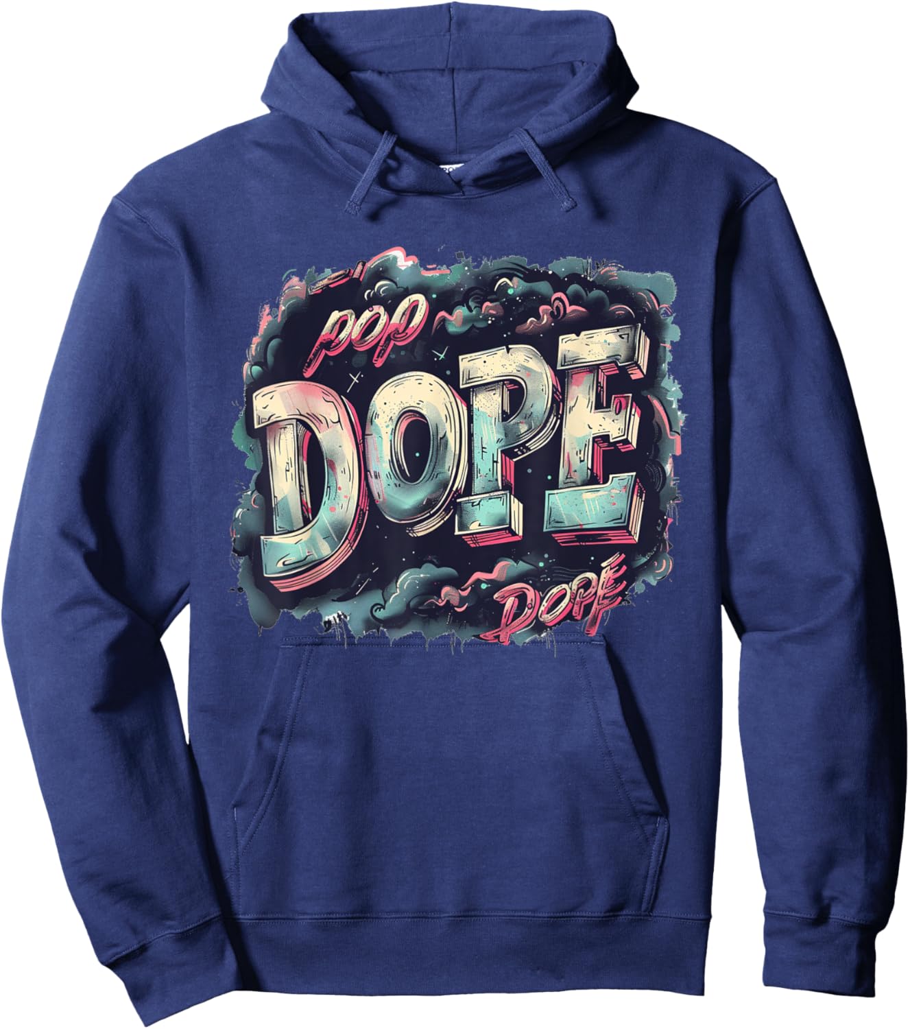 Cool dope graphic costume Hoodie - Hoodie | Navy