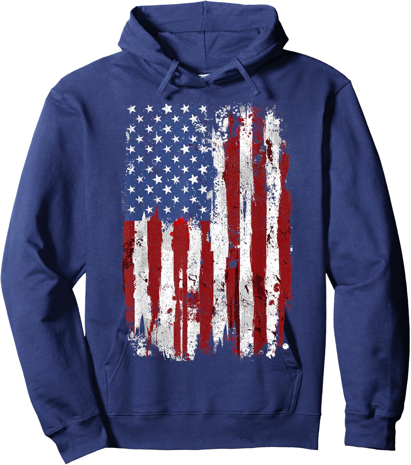 USA Flag American Flag USA USA 4th of July Hoodie - Hoodie | Navy