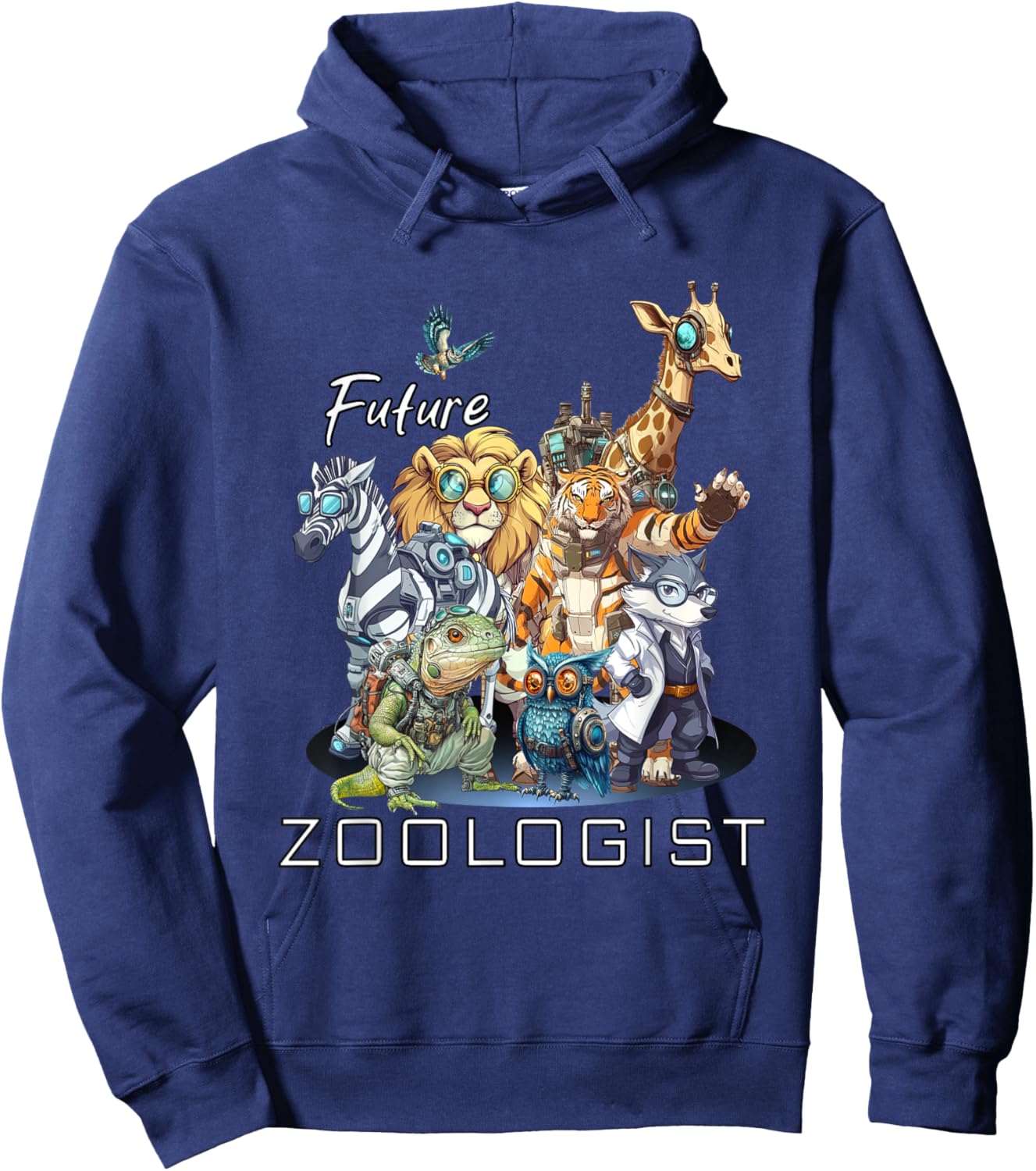 Future Zoologist Guardians of Zoology Hoodie - Hoodie | Navy