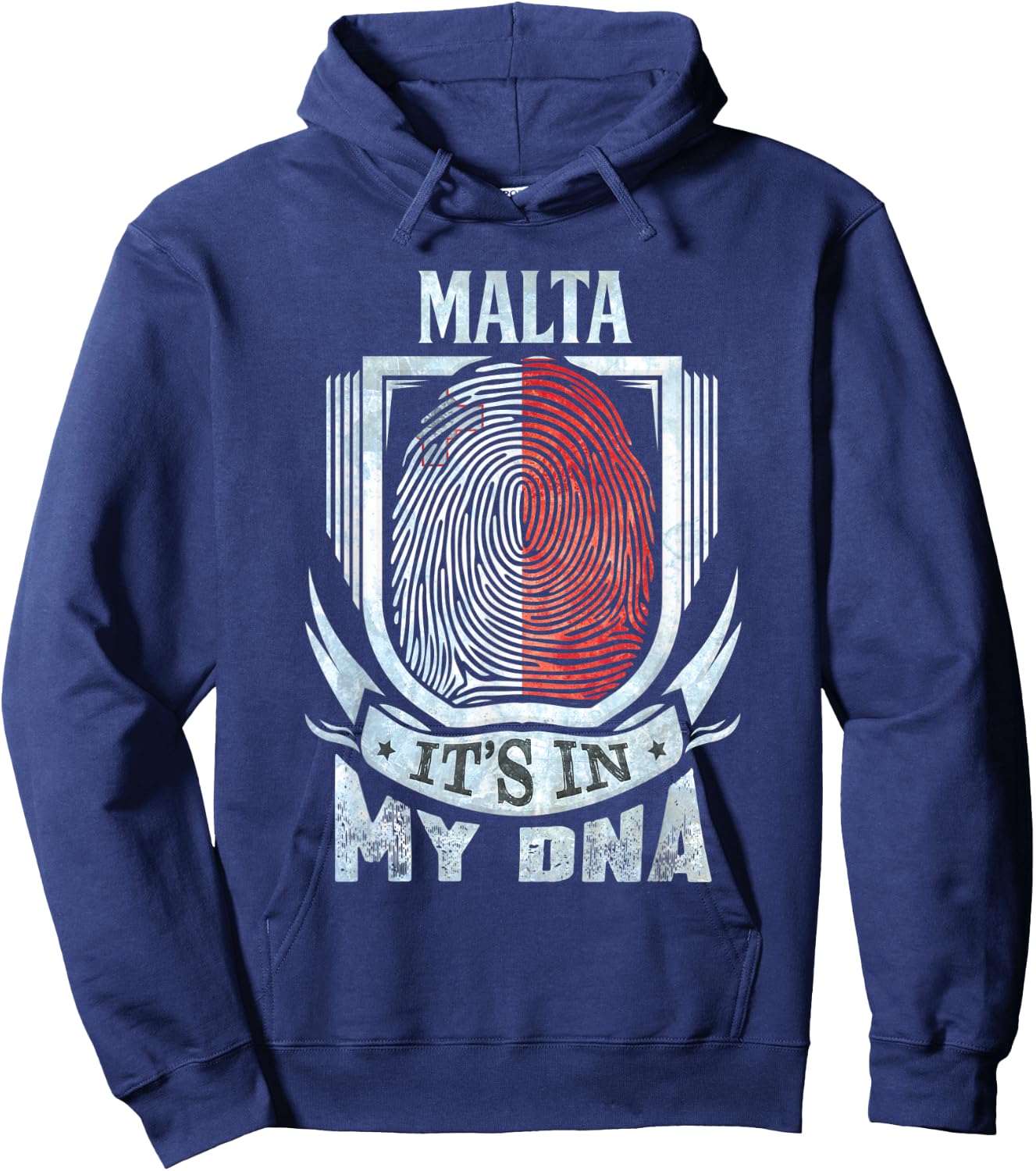 Malta Maltese DNA Hoodie - Hoodie | Navy