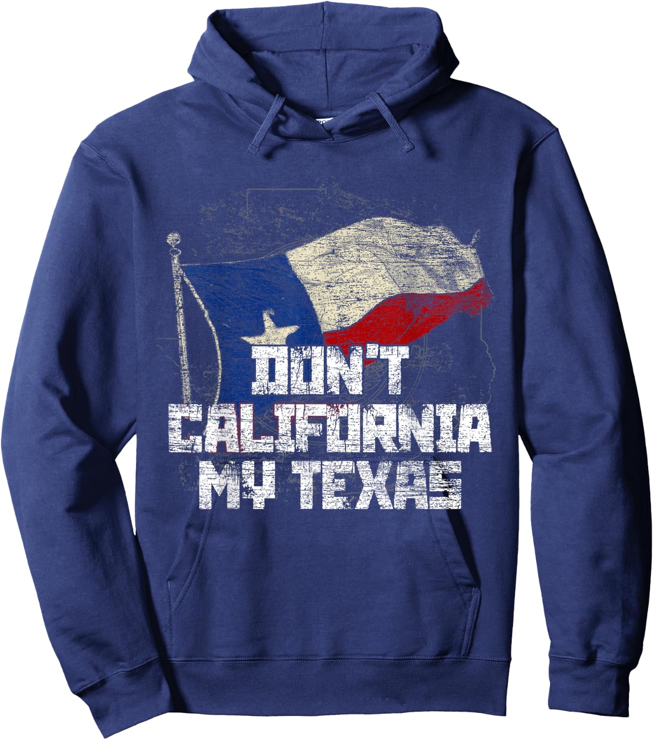 Gift Texan Texas Lover Texas Hoodie - Hoodie | Navy