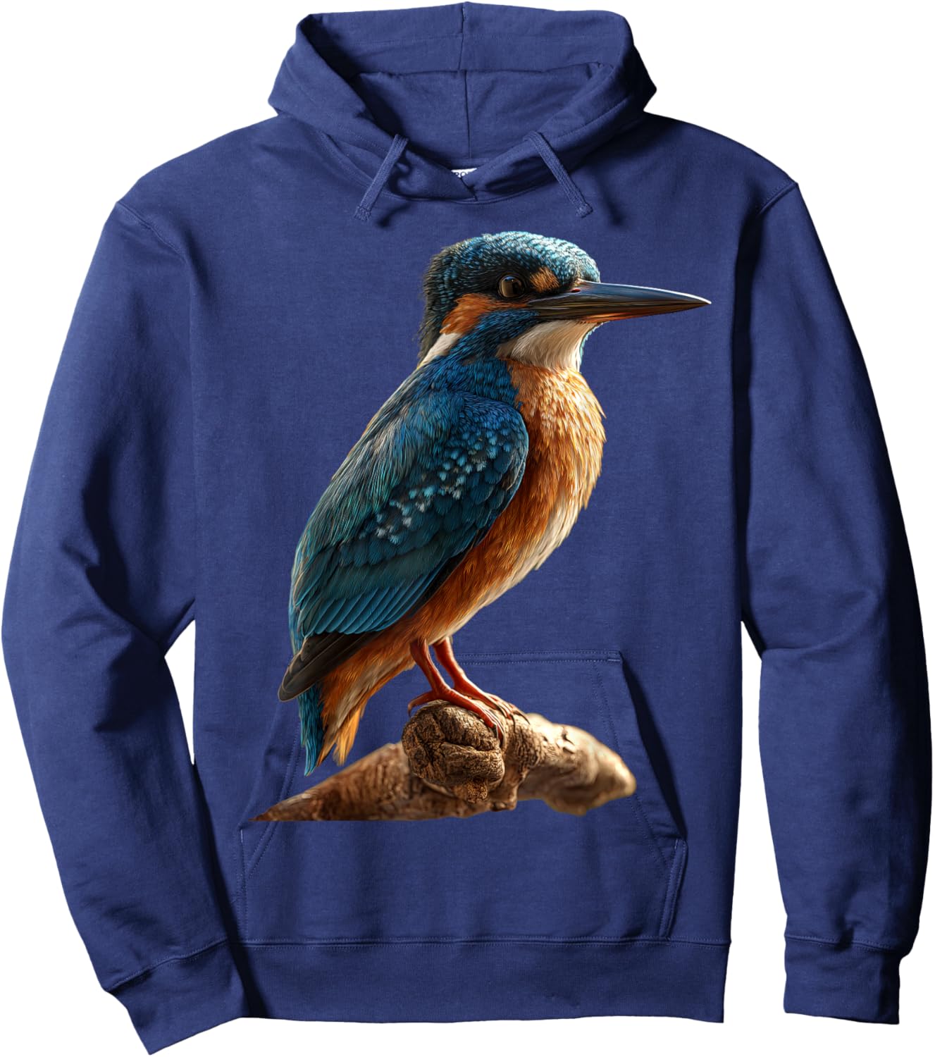 Kingfisher Kingfisher Bird Soft Kingfisher Hoodie - Hoodie | Navy