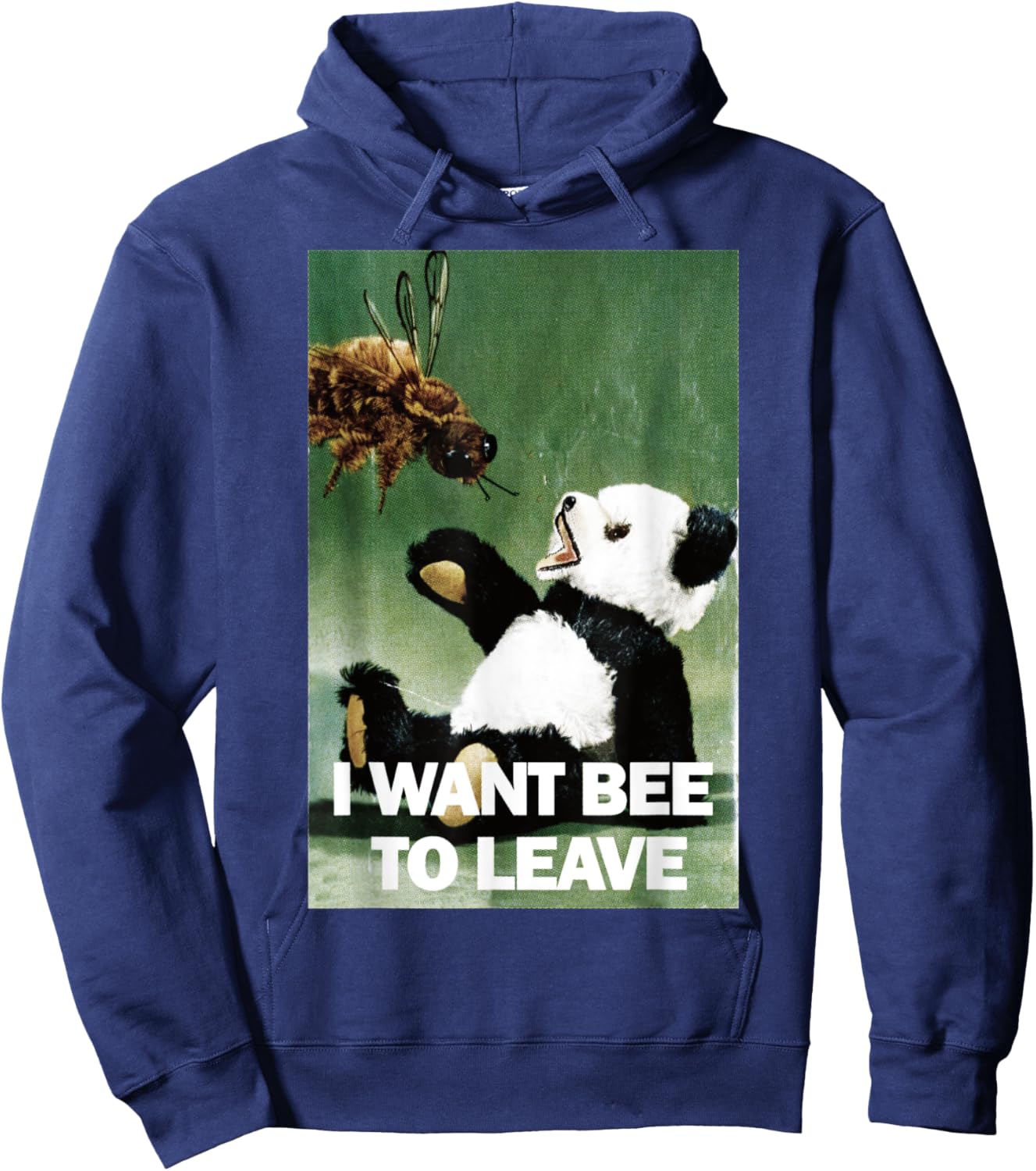 I Want Bee To Leave Hoodie - Hoodie | Navy