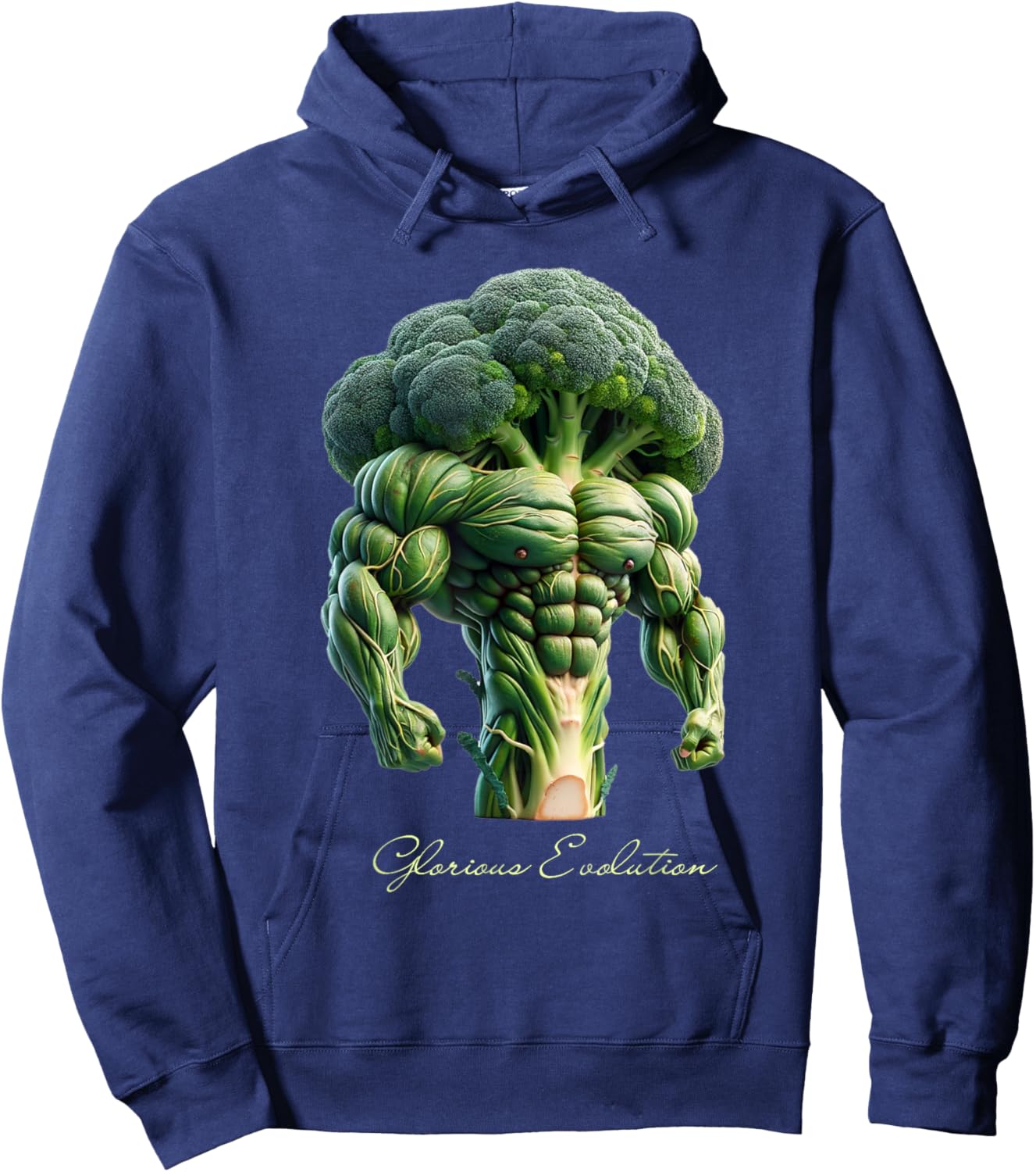 Muscle broccoli Hoodie - Hoodie | Navy