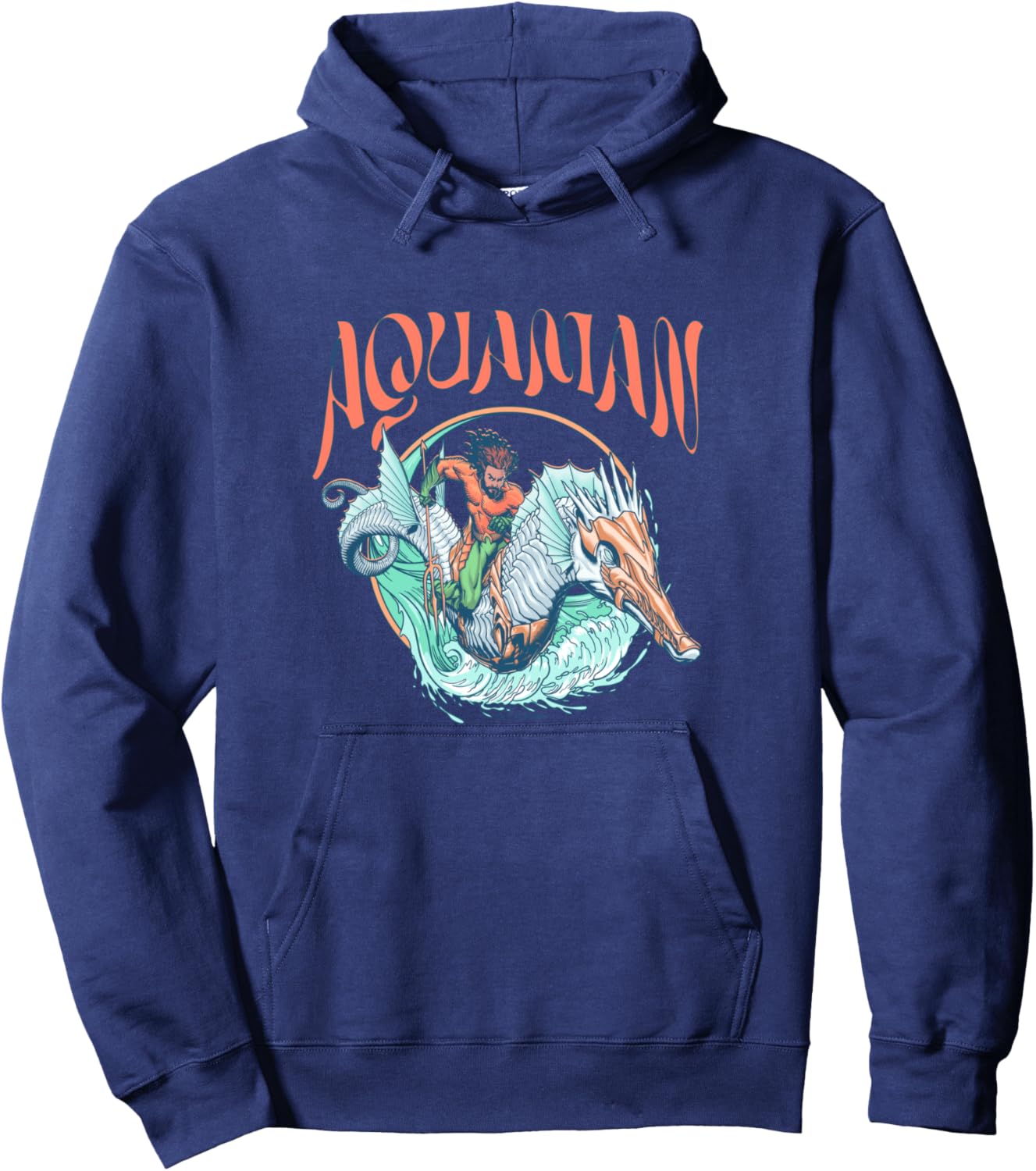 Aquaman and the Lost Kingdom Seahorse Surf Hoodie - Hoodie | Navy
