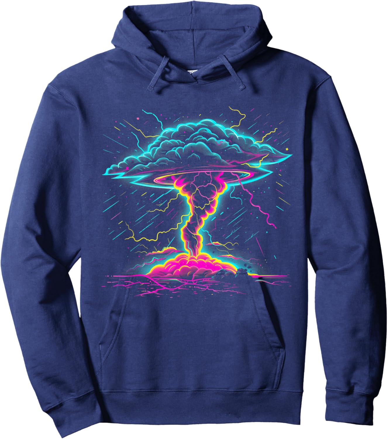 Tornado Chaser Storm Chasing Meteorologist Hoodie - Hoodie | Navy