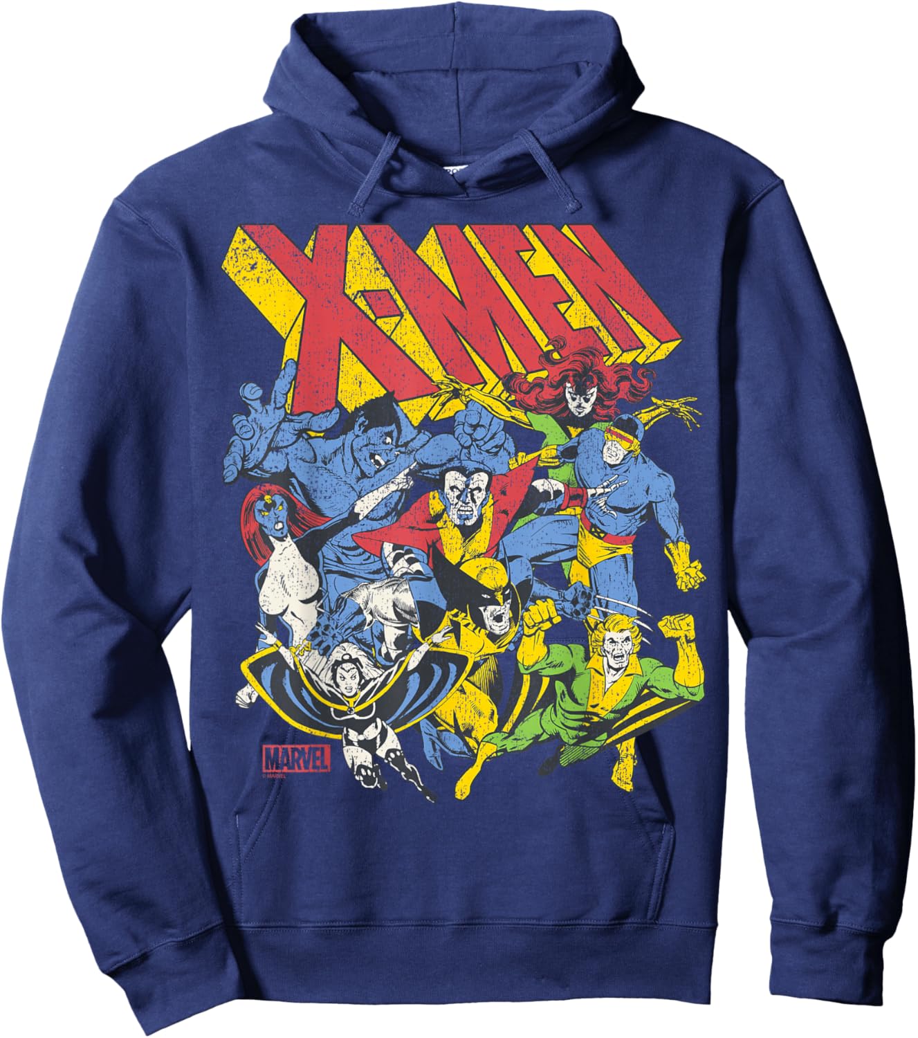 X-Men - Group Logo Hoodie - Hoodie | Navy