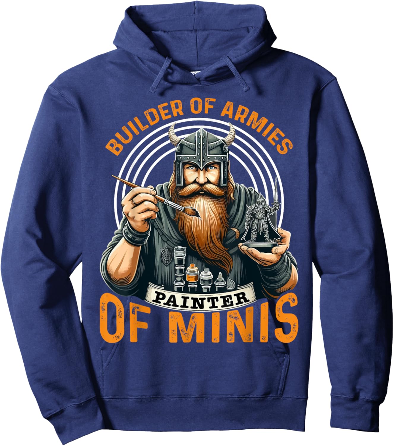 Miniature Painter Builder of Armies Hoodie - Hoodie | Navy