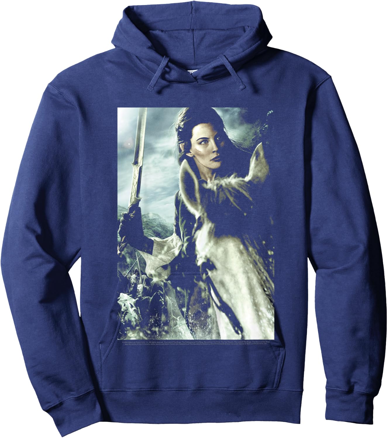 Kids The Lord Of The Rings Arwen Poster Hoodie - Hoodie | Navy