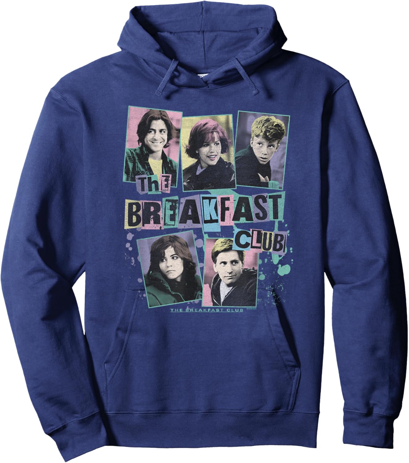 The Breakfast Club Vintage Photographs Hoodie - Hoodie | Navy