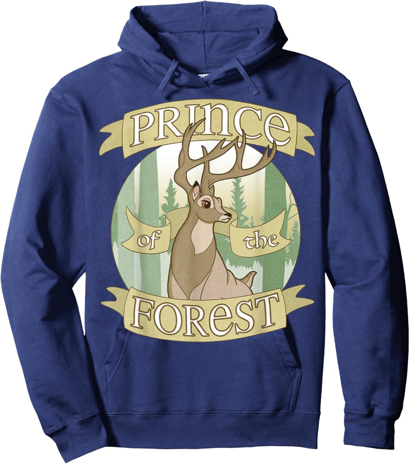 Disney Bambi Prince of The Forest Hoodie - Hoodie | Navy