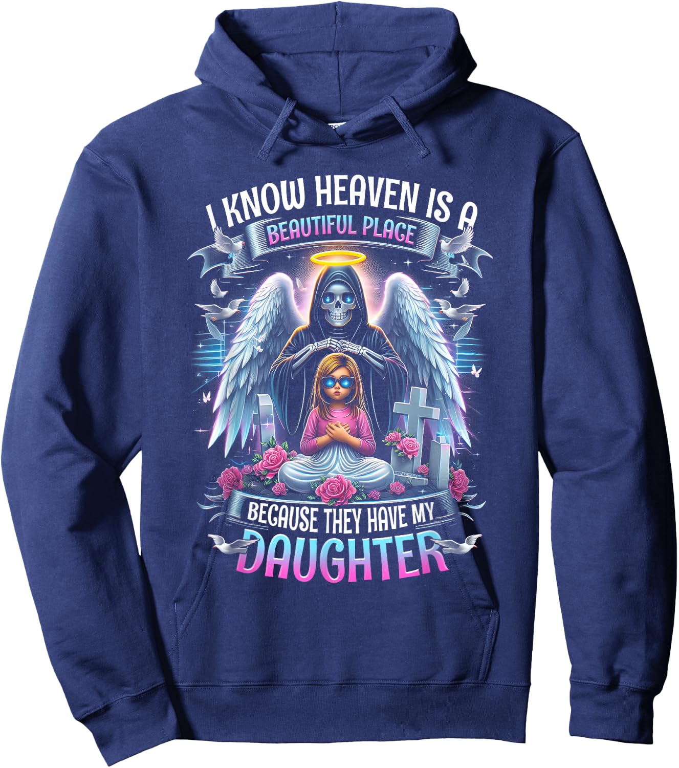 Mothers Grief Hoodie - Hoodie | Navy