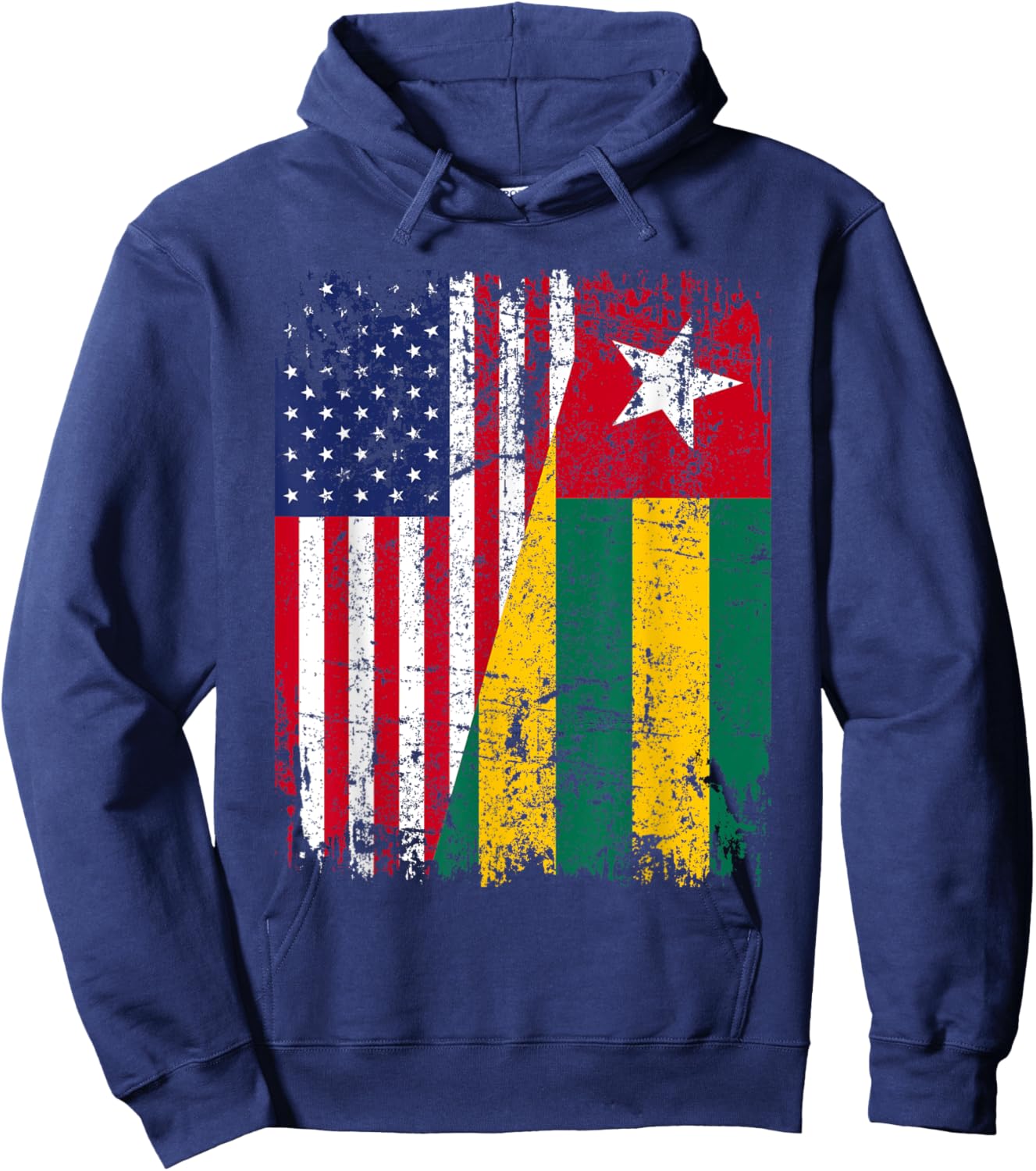TOGOLESE American Flag | Men Women Kids | TOGO Hoodie - Hoodie | Navy