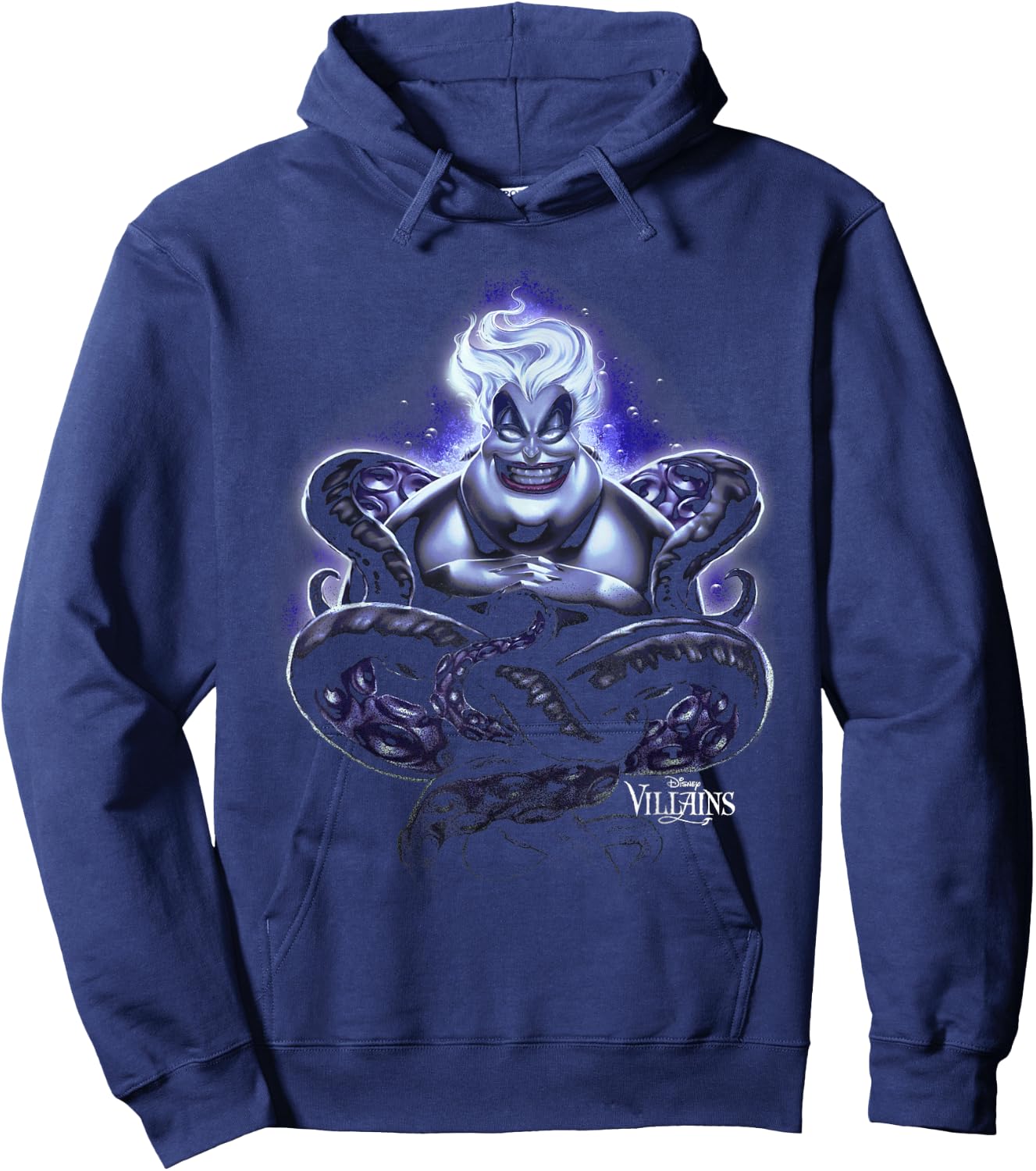 Disney Villains Ursula Dark Portrait Small Hoodie - Hoodie | Navy