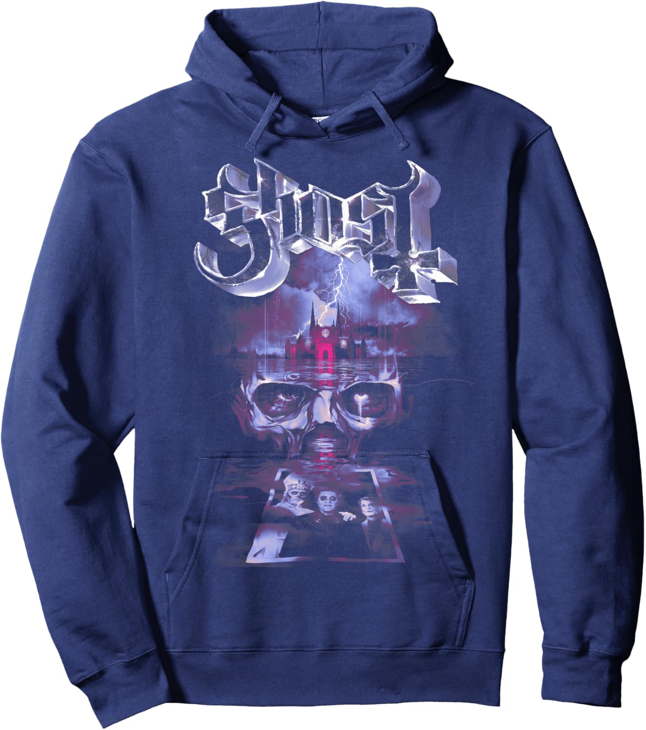 Ghost – Emeritus Legacy Dark Grey Hoodie - Hoodie | Navy